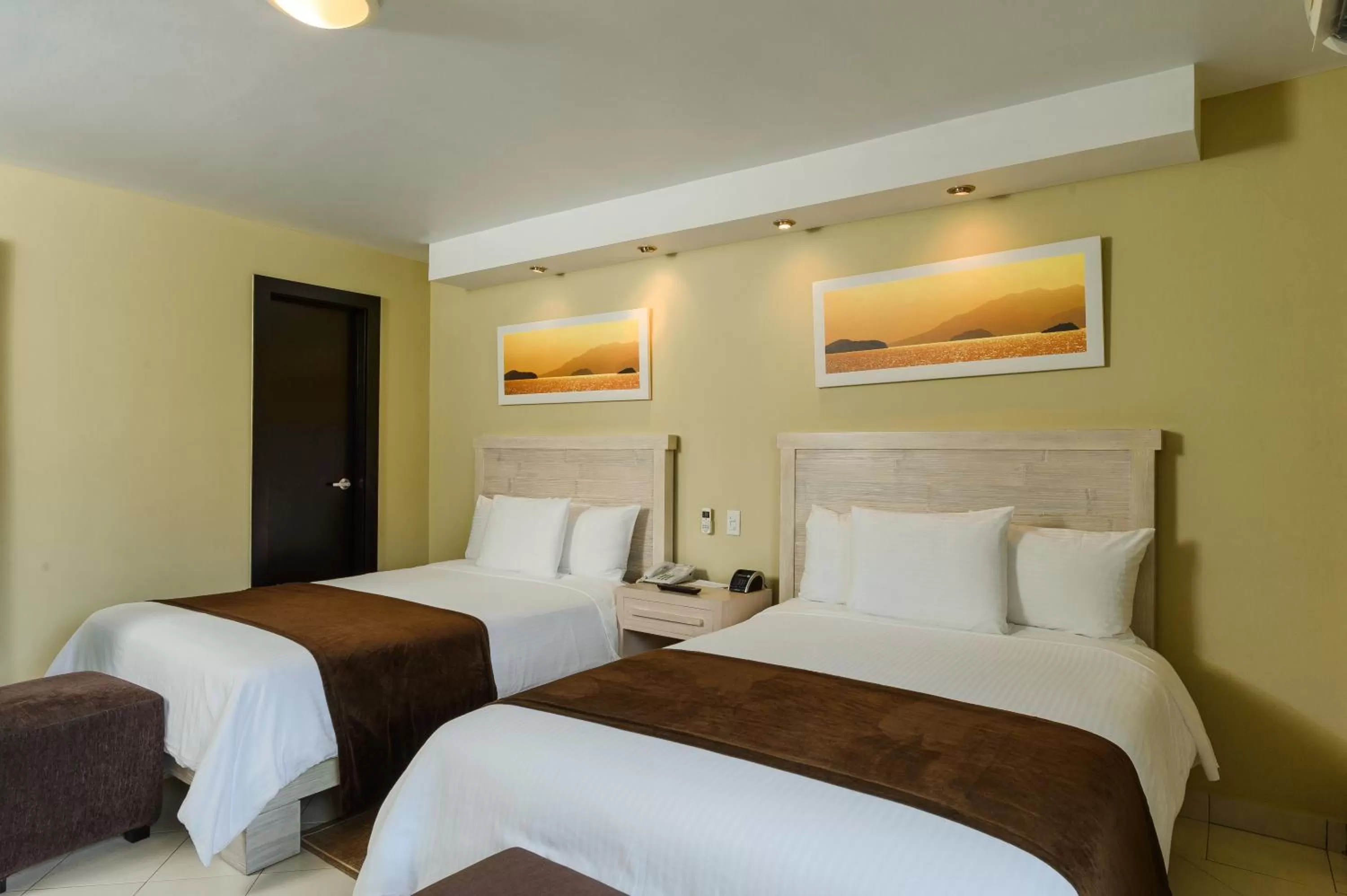 Bed in Riande Urban Hotel