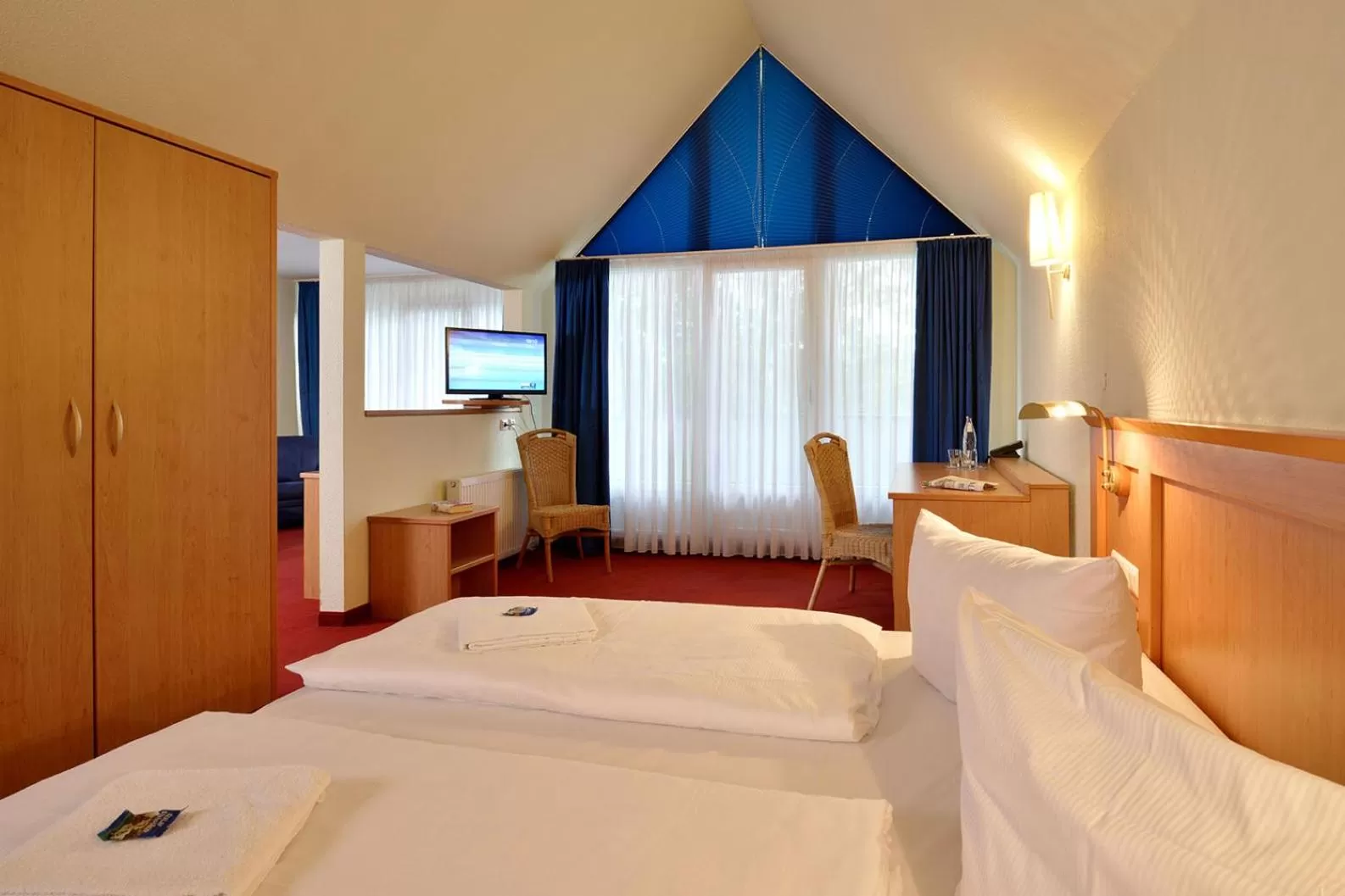 Photo of the whole room, Bed in Hotel Gut Funkenhof