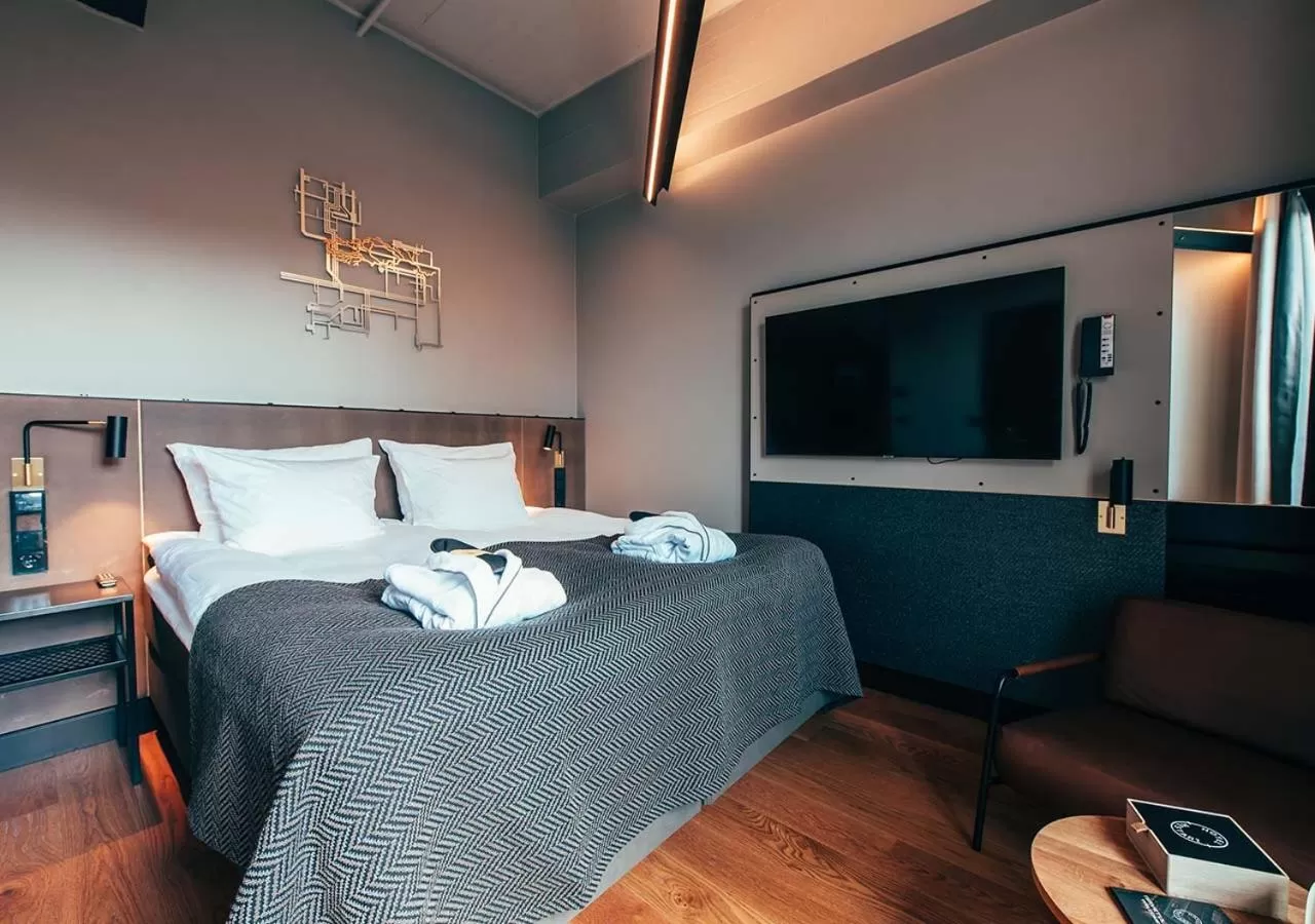 Bedroom, Bed in Clarion Hotel Mestari