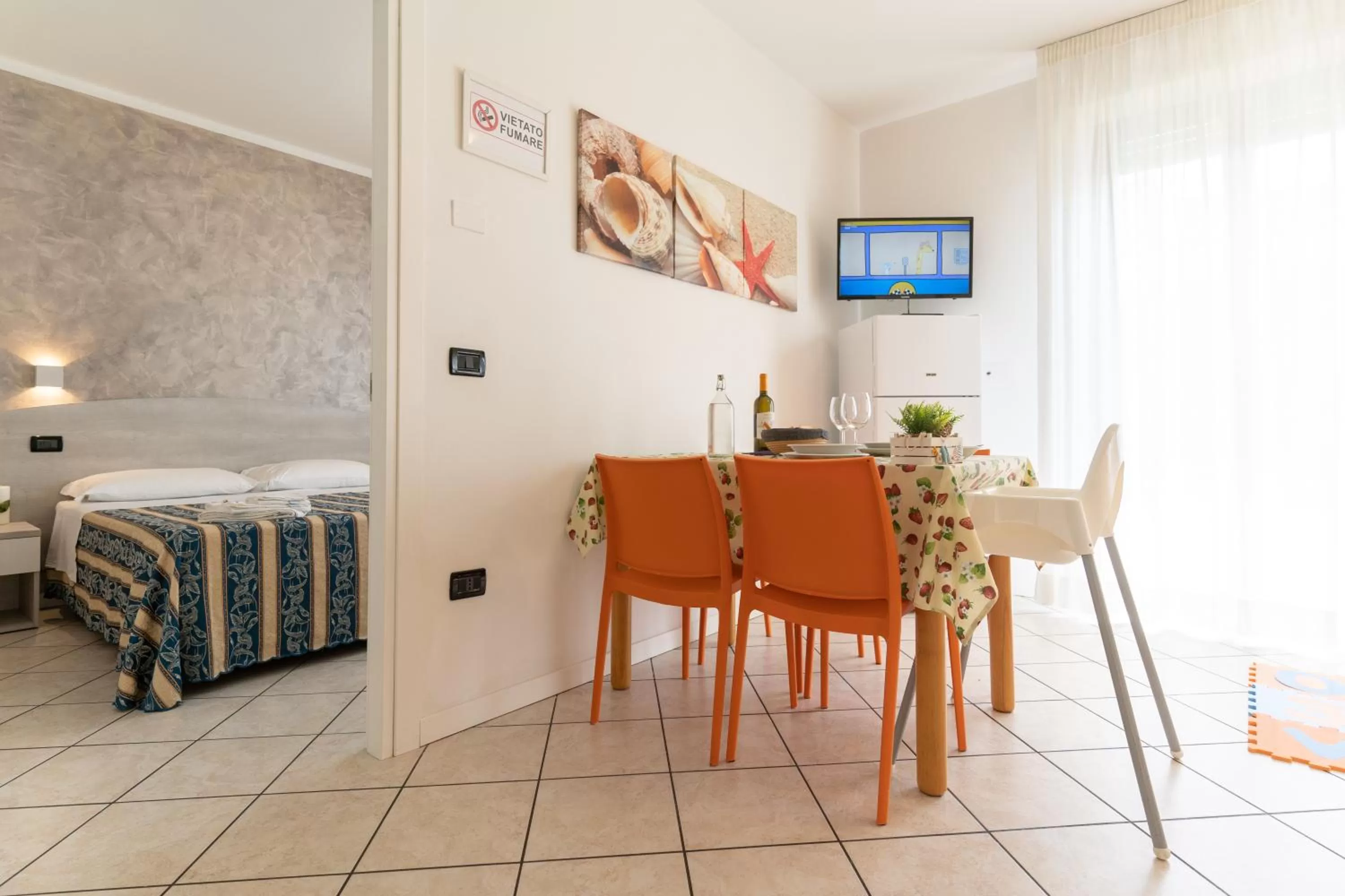 Living room, Bed in Residence Millennium