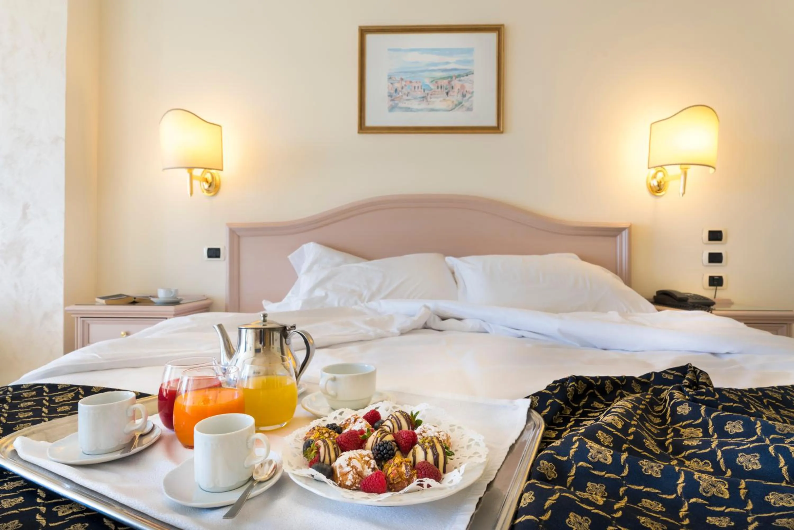 Breakfast, Bed in Sant Alphio Garden Hotel & SPA