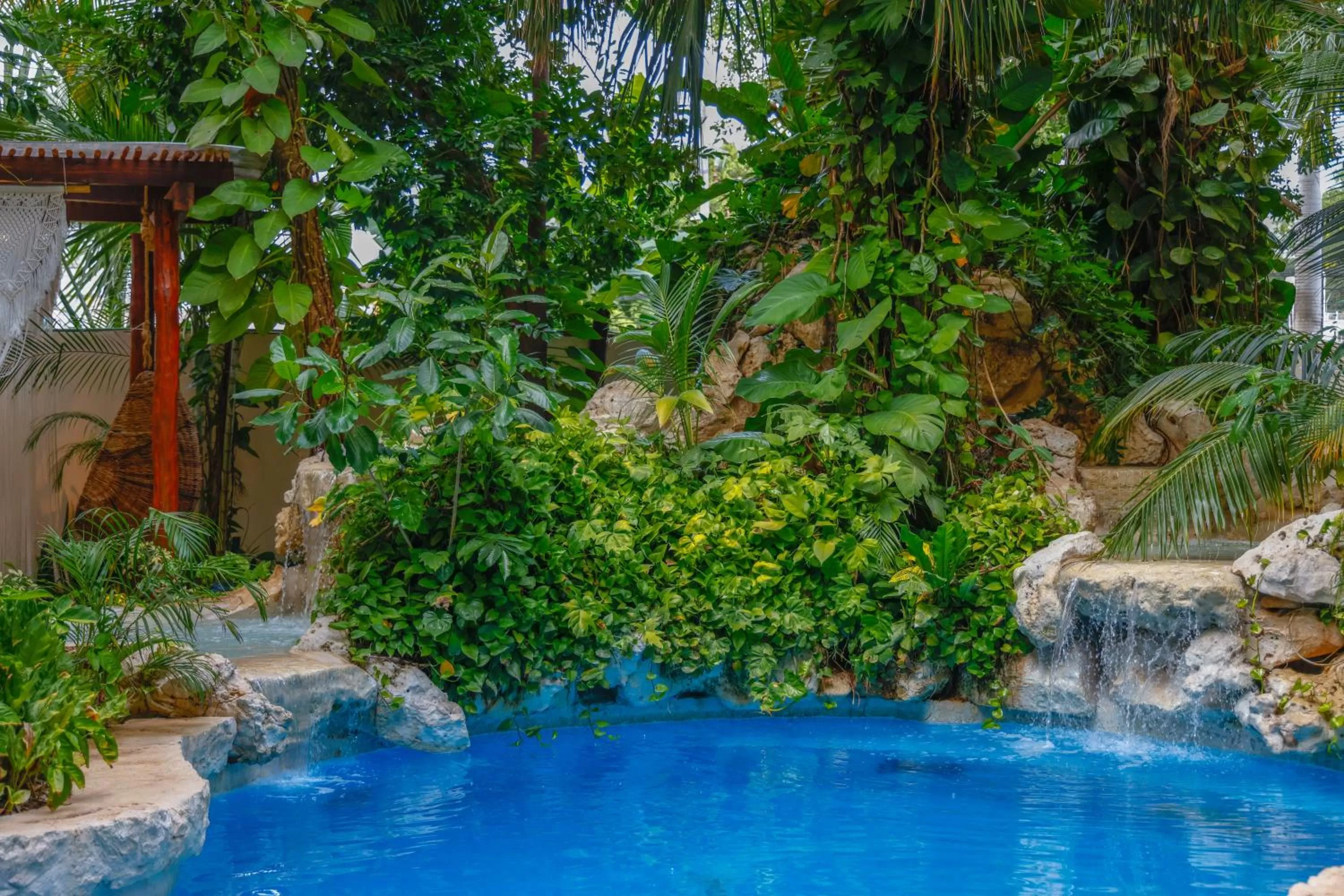 Garden in Hotel Hulku