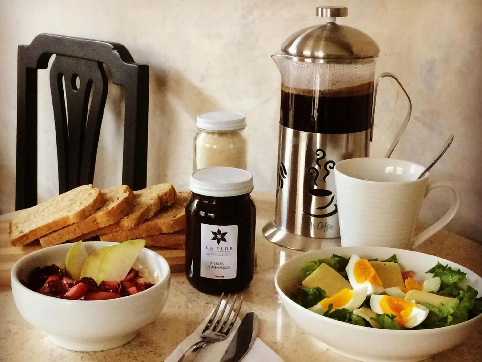 Breakfast in La Flor Casa Boutique