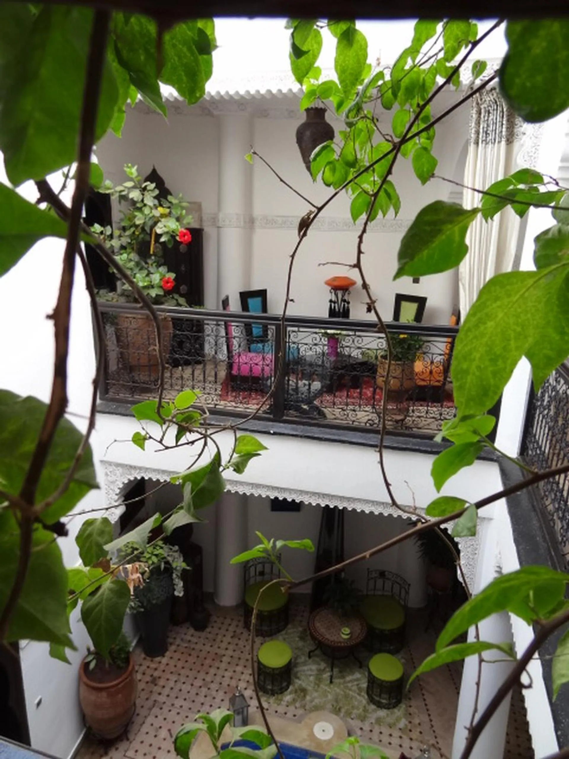 Balcony/Terrace in Riad Eloise