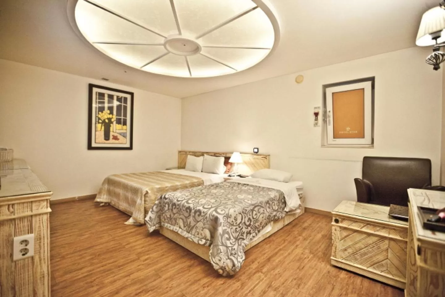 Bedroom, Bed in Hotel Star Gangnam