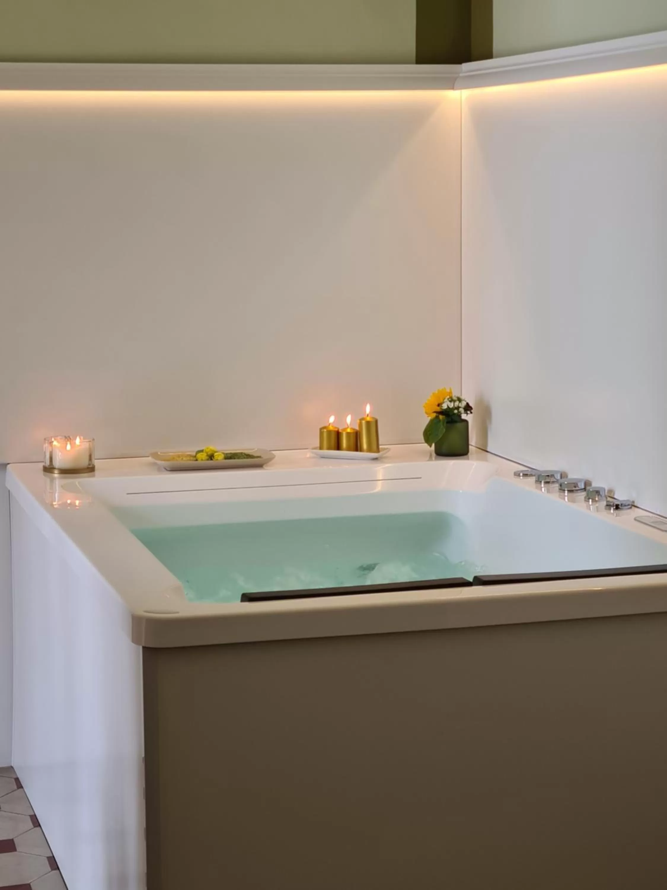 Bathroom in Toscano Palace Luxury Rooms Catania