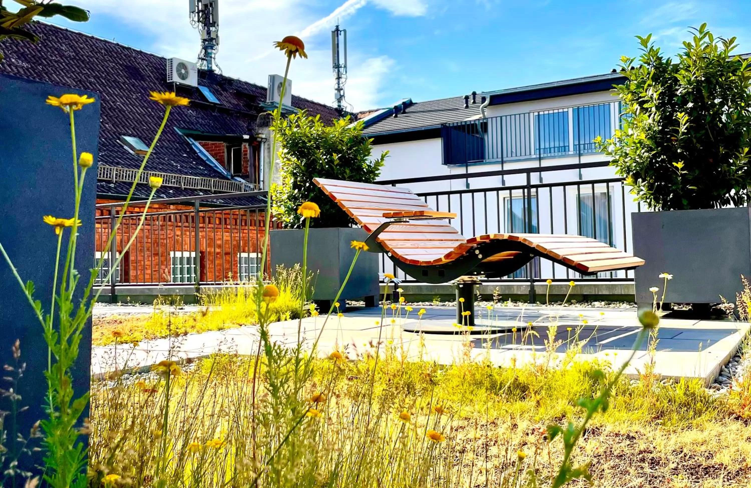 Balcony/Terrace in zeitwohnhaus SUITE-HOTEL & SERVICED APARTMENTS