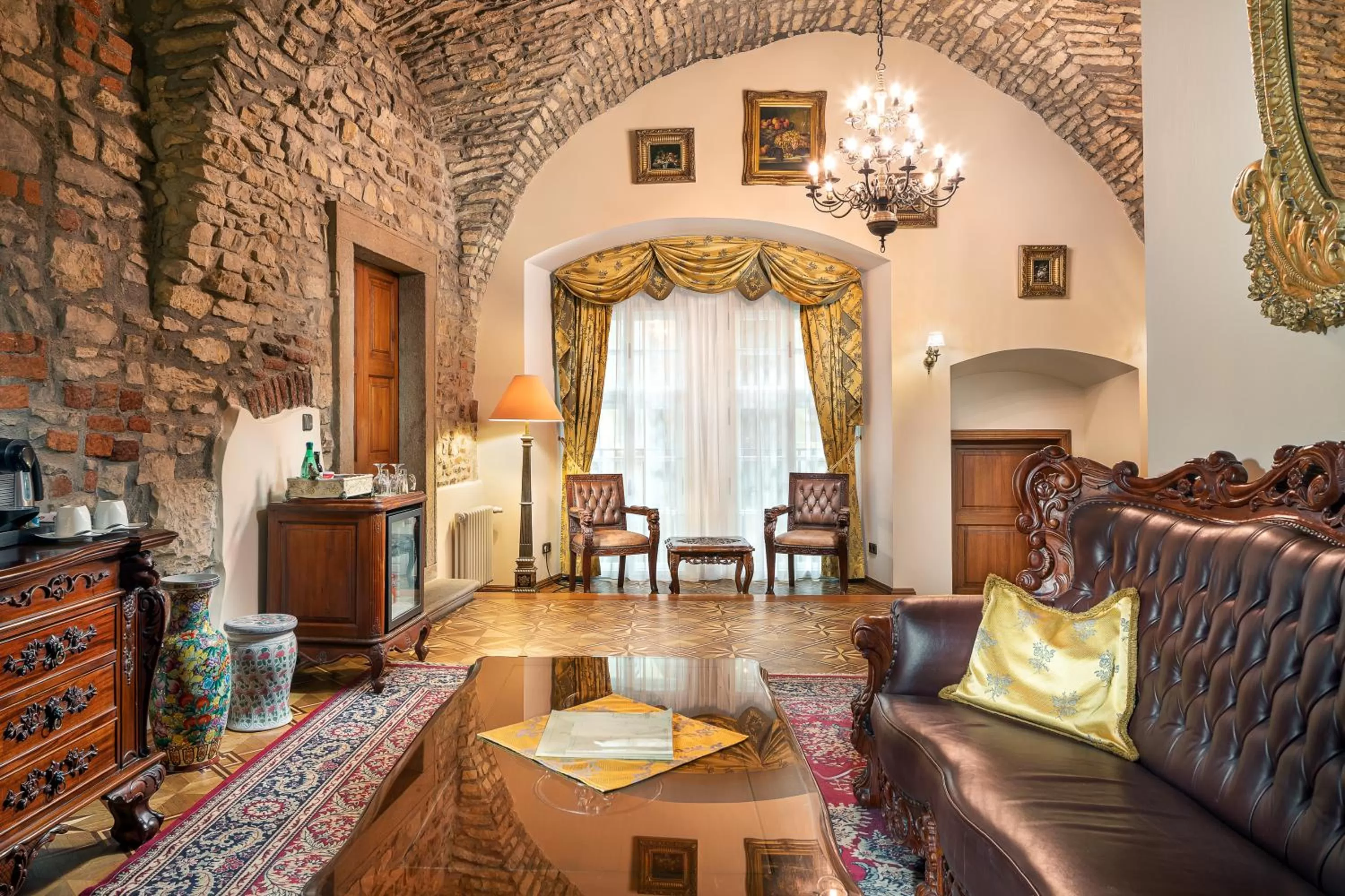 Living room in Hotel U Prince Prague by BHG