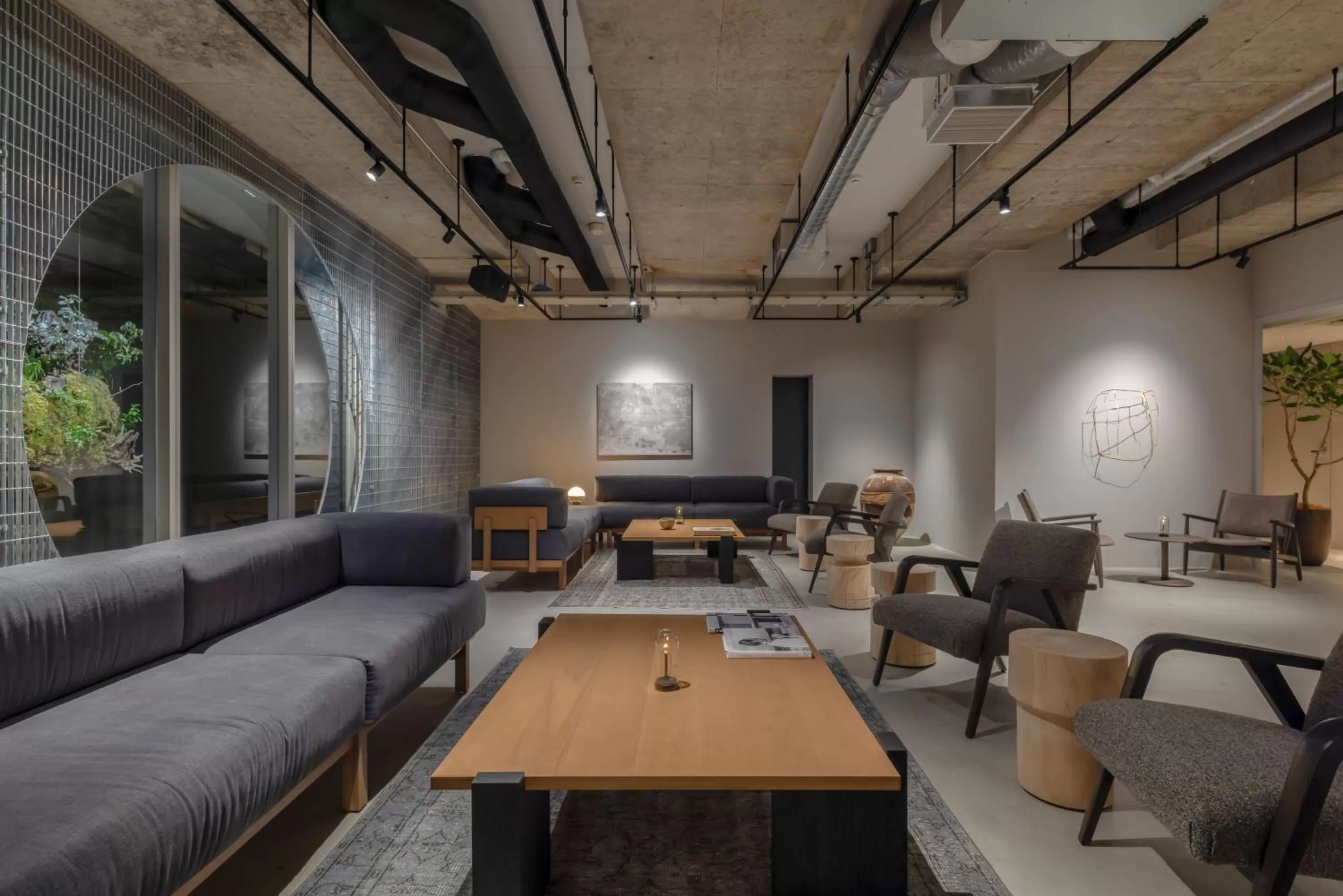 Lounge or bar in RAKURO Kyoto by THE SHARE HOTELS