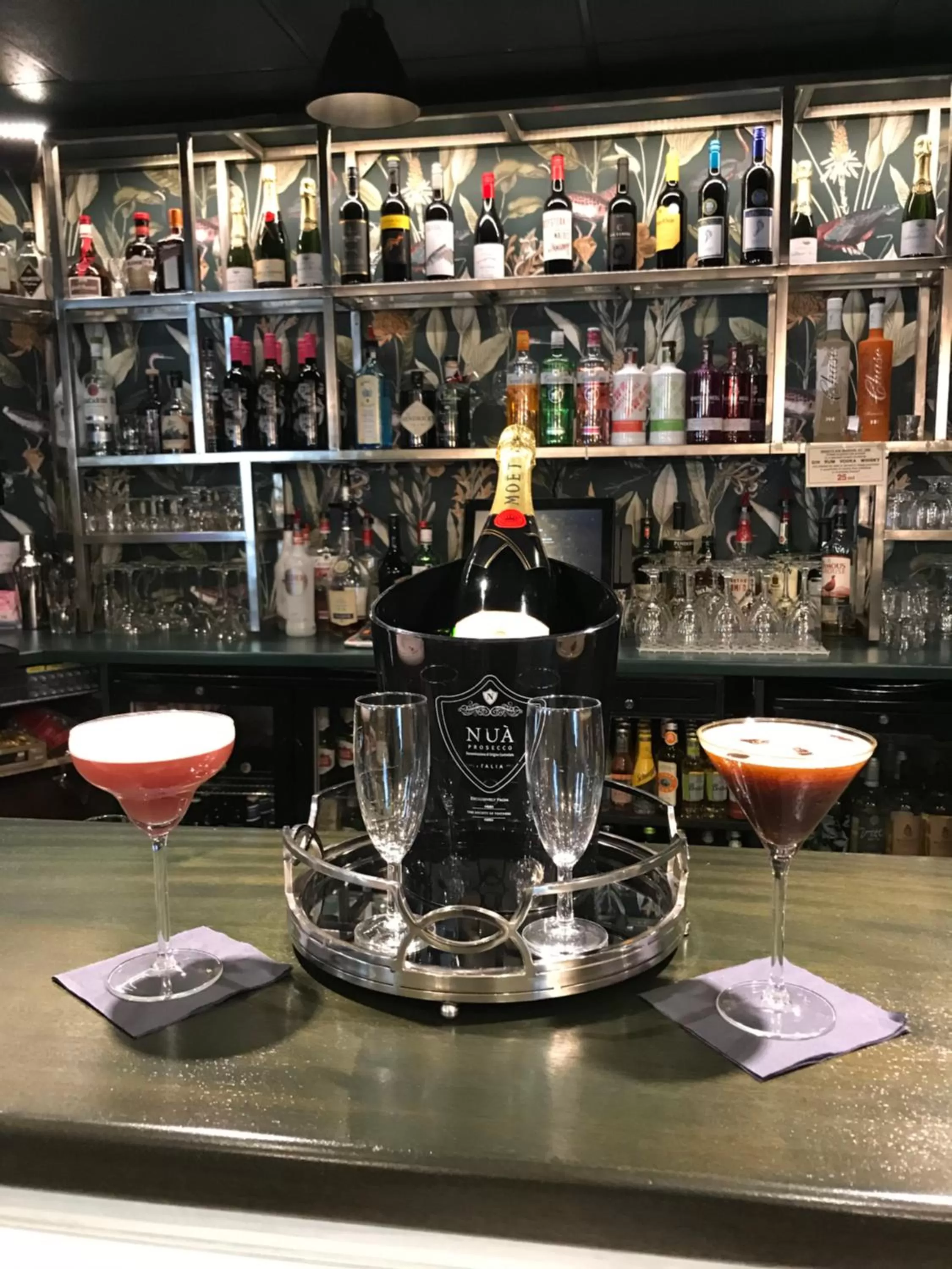 Drinks in Falcon Hotel