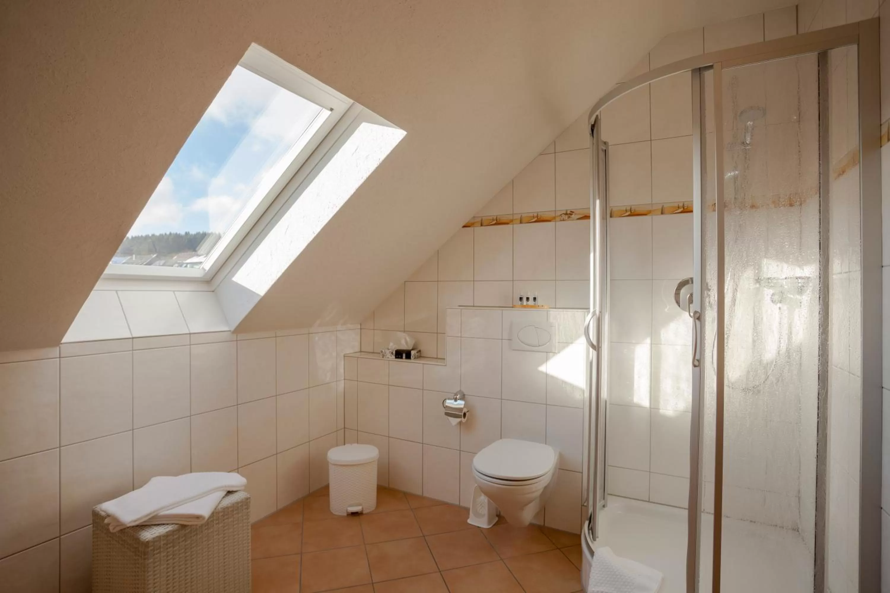 Bathroom in Hotel Haus Andrea