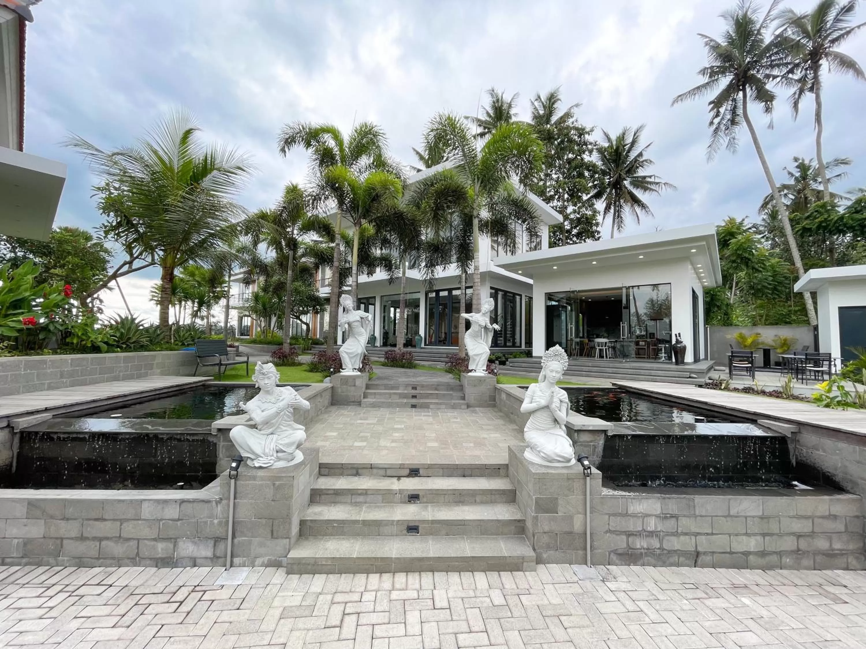 Facade/entrance in The Valerian Villa Ubud