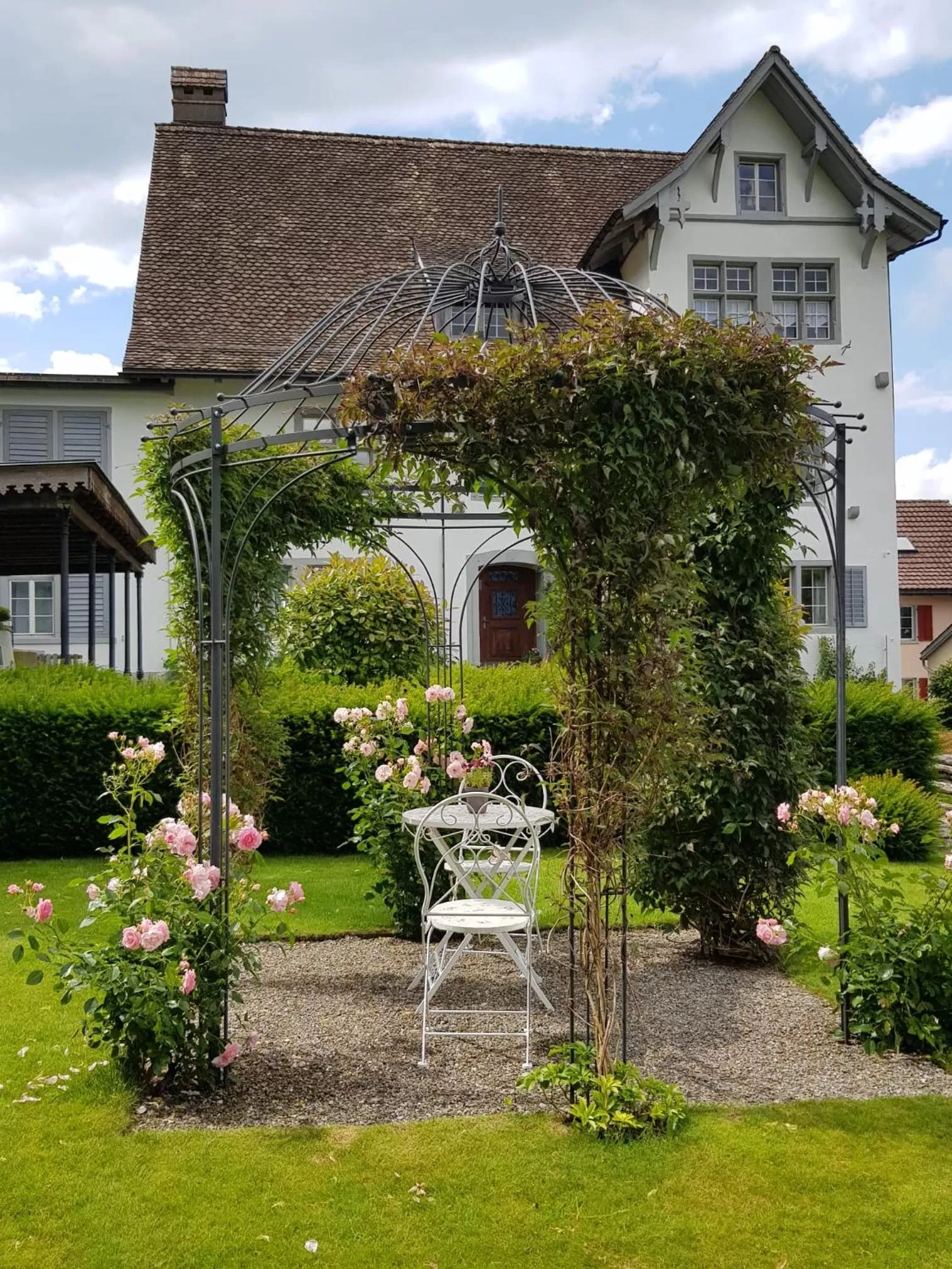 Garden, Property Building in BnB Elsenerhaus