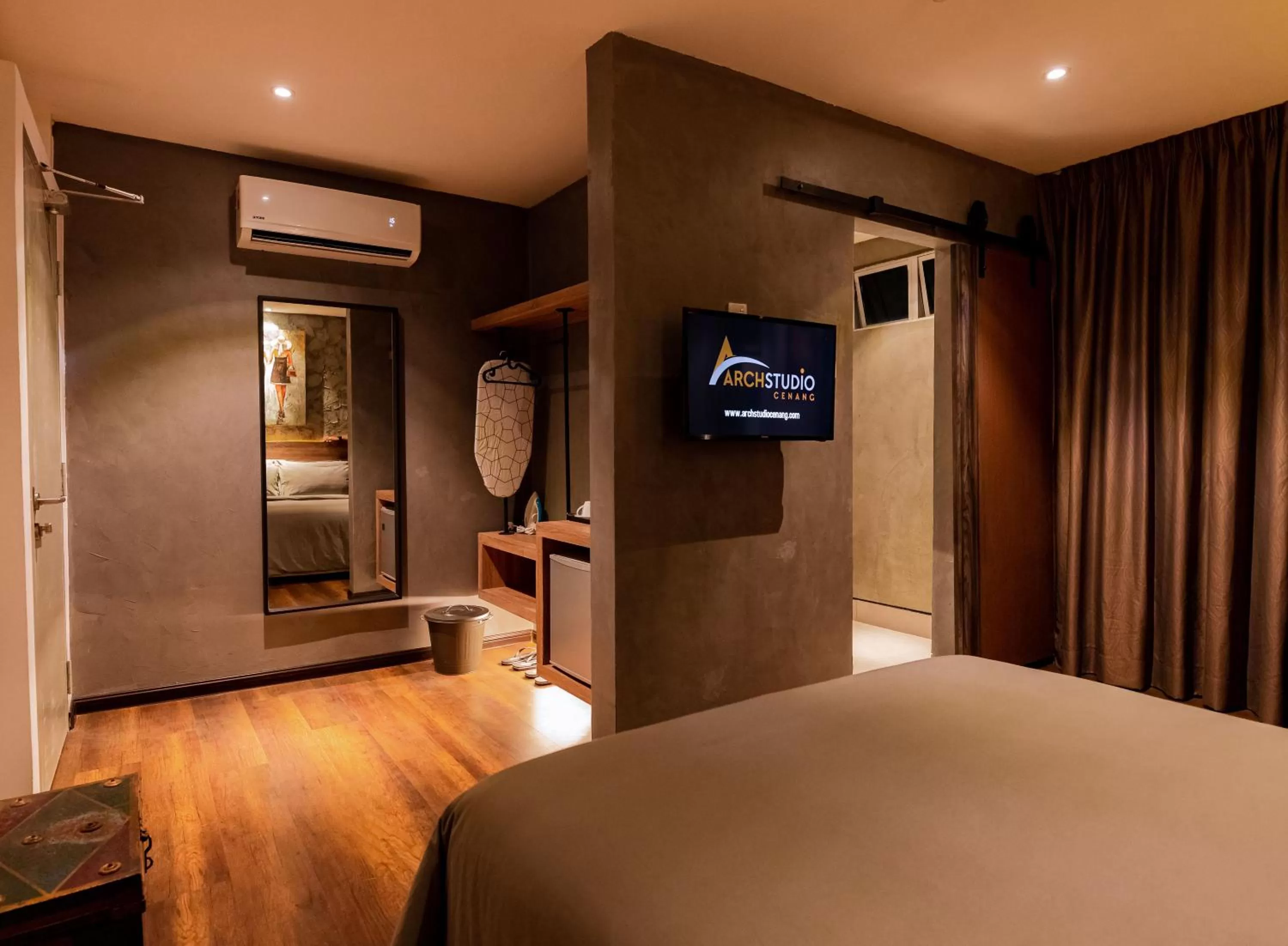 TV and multimedia, Bed in Arch Studio Cenang