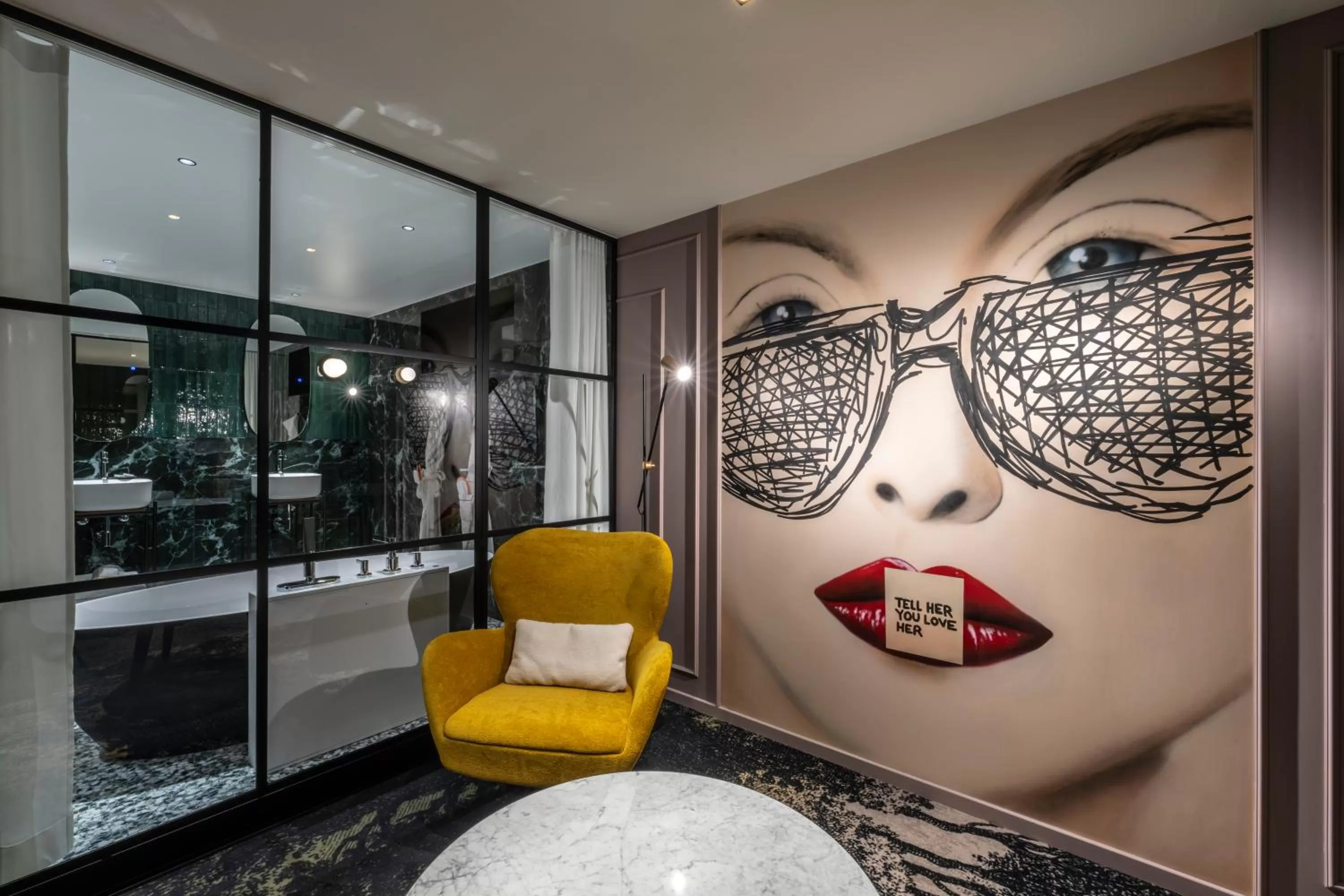 Living room in Hôtel Baud - Teritoria