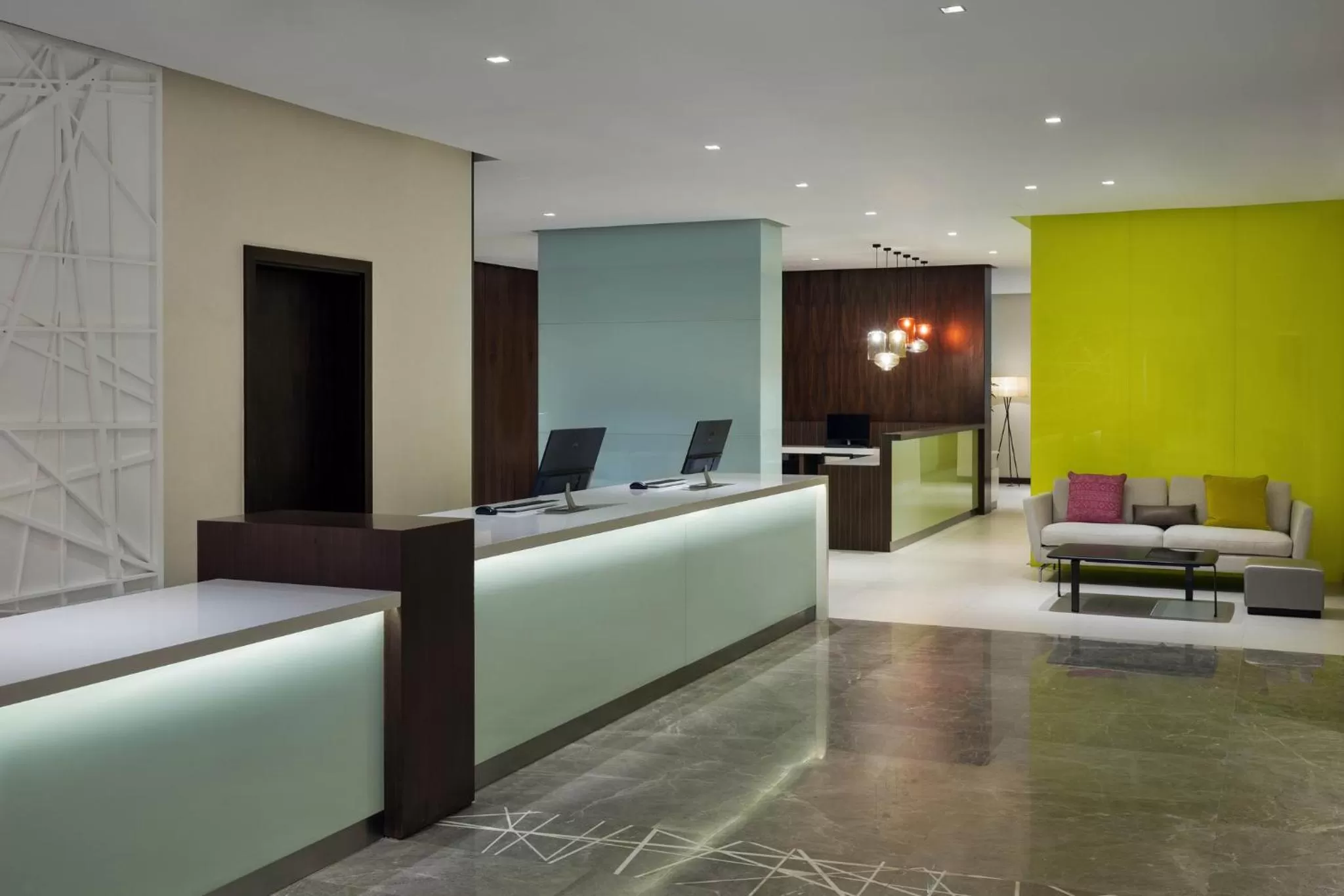 Lobby or reception in Hyatt House Jeddah Sari Street