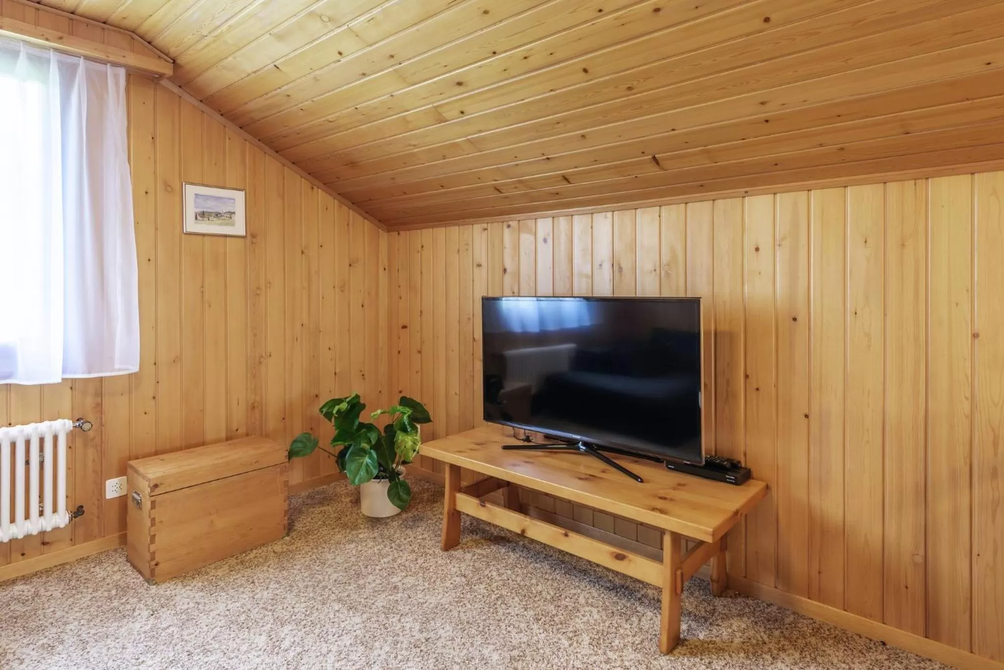 Communal lounge/ TV room in B&B Hof Grosschreie