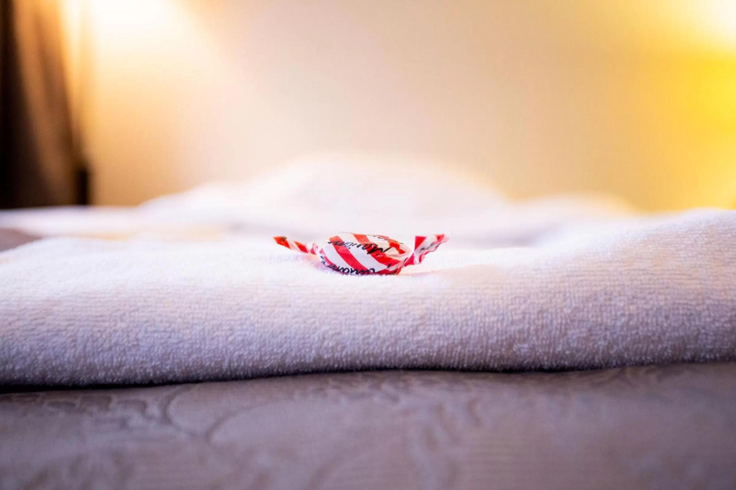 Bed in Hotel Vanha Rauma