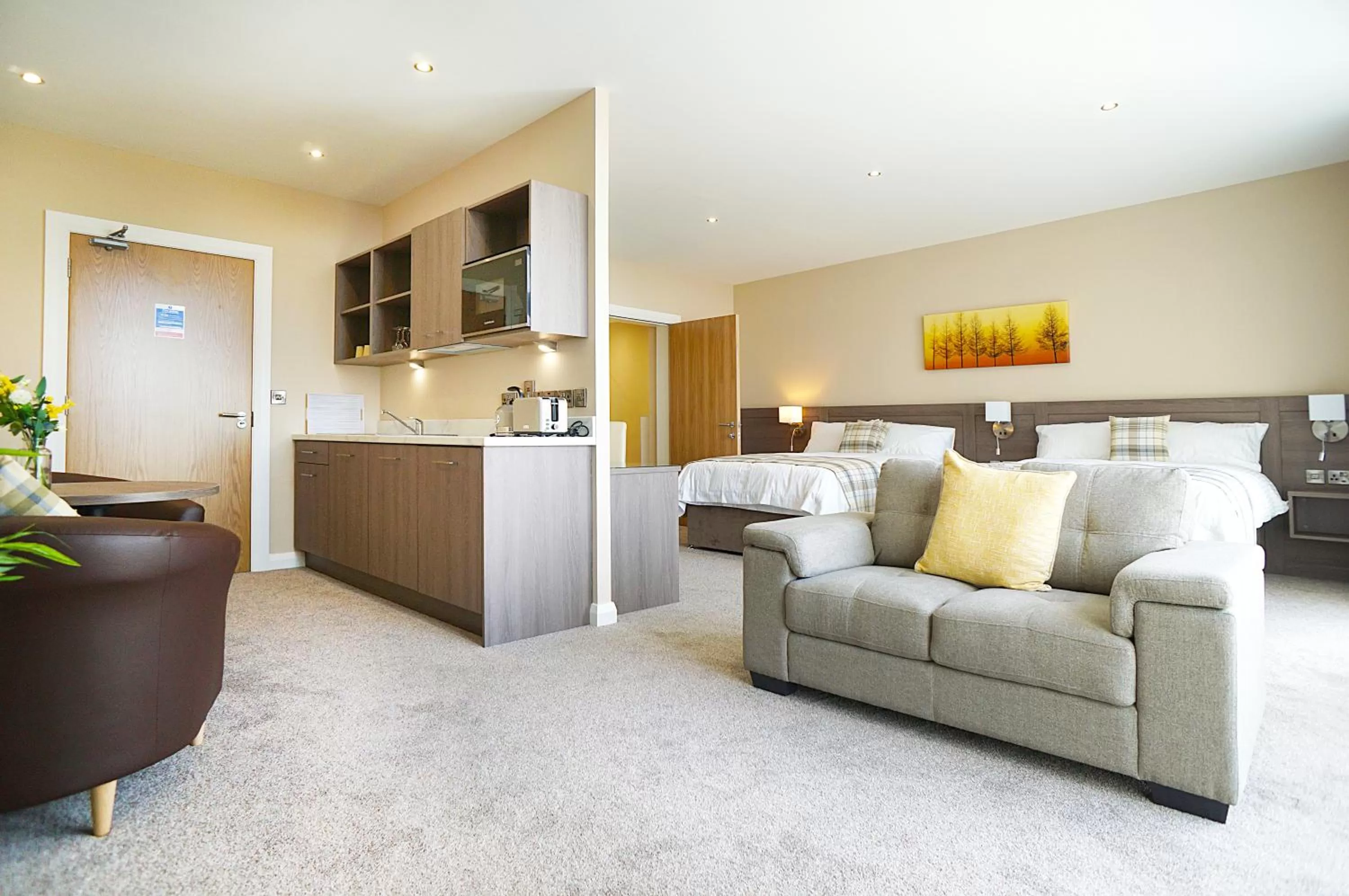 Seating area in Bannview Bed & Breakfast