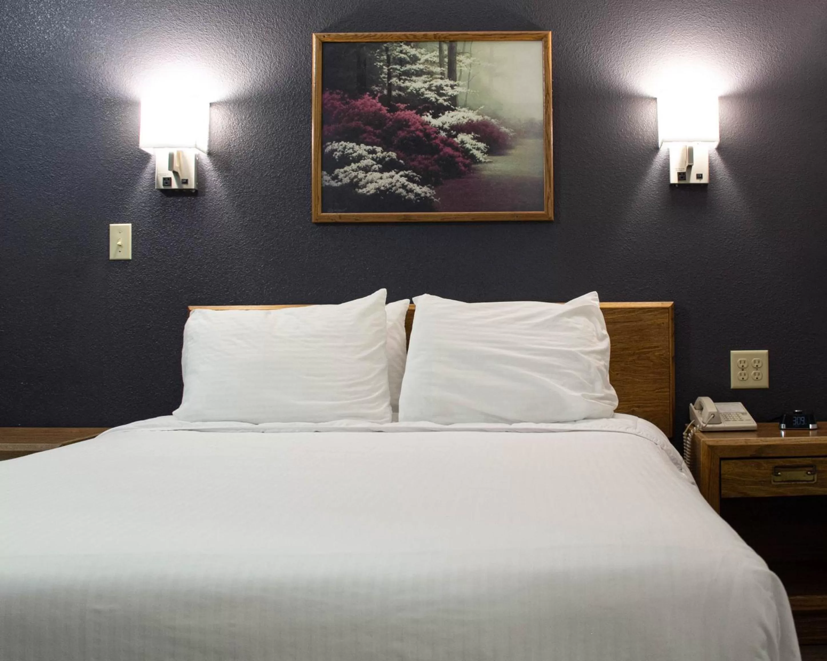 Bed in New Victorian Inn & Suites-Norfolk