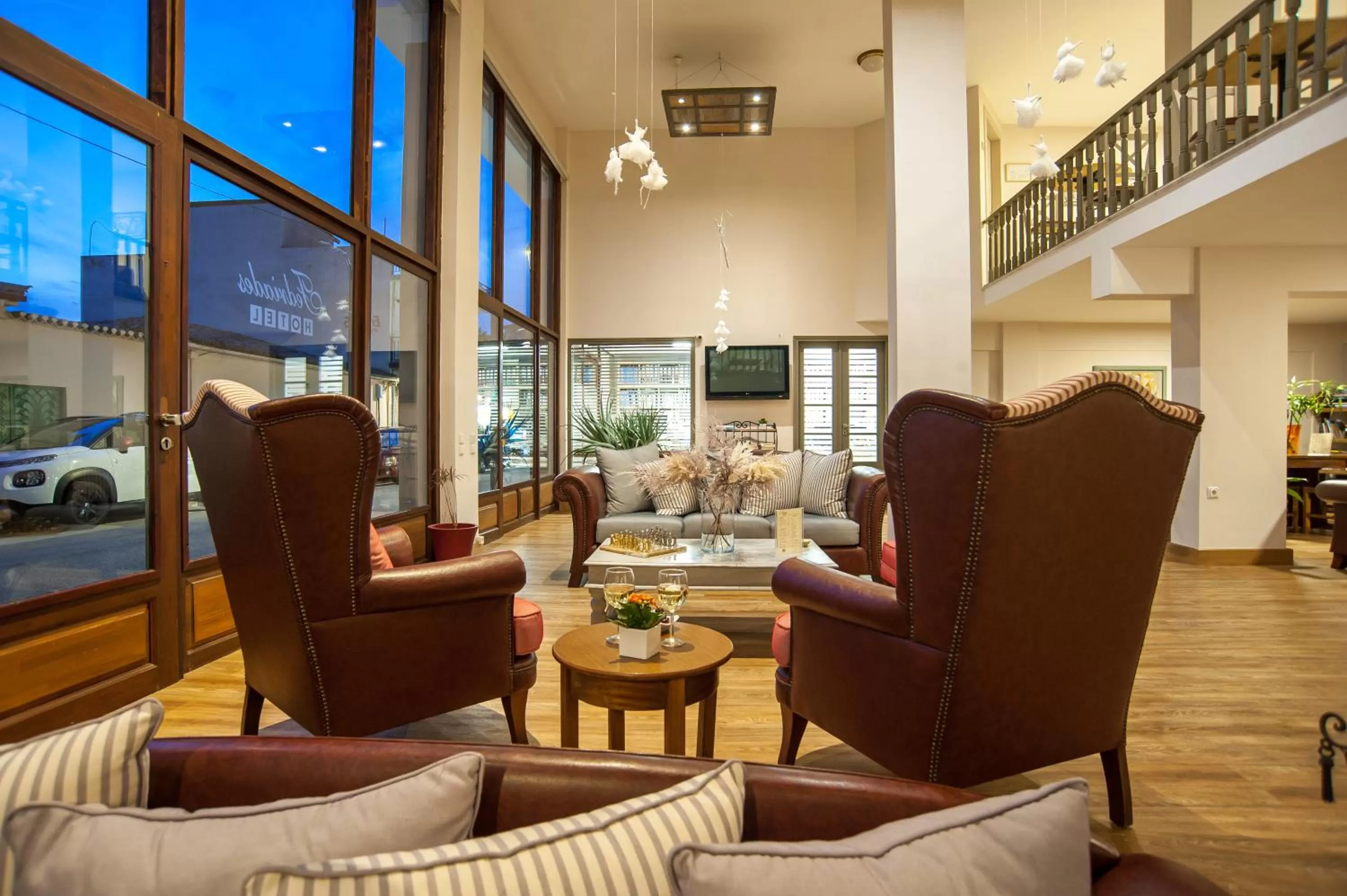 Living room in Fedriades Delphi Hotel