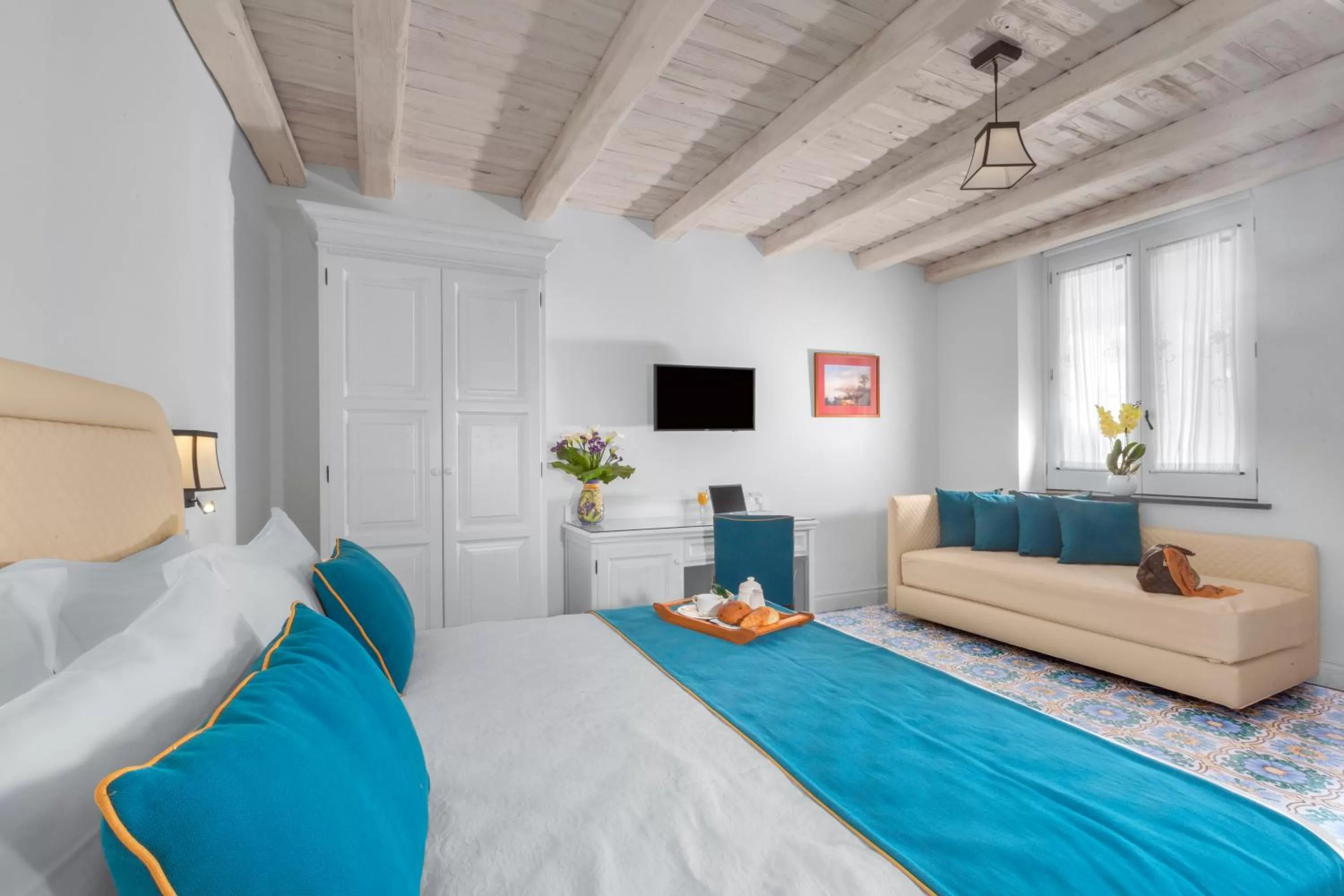 Bedroom, Bed in Palazzo delle Grazie