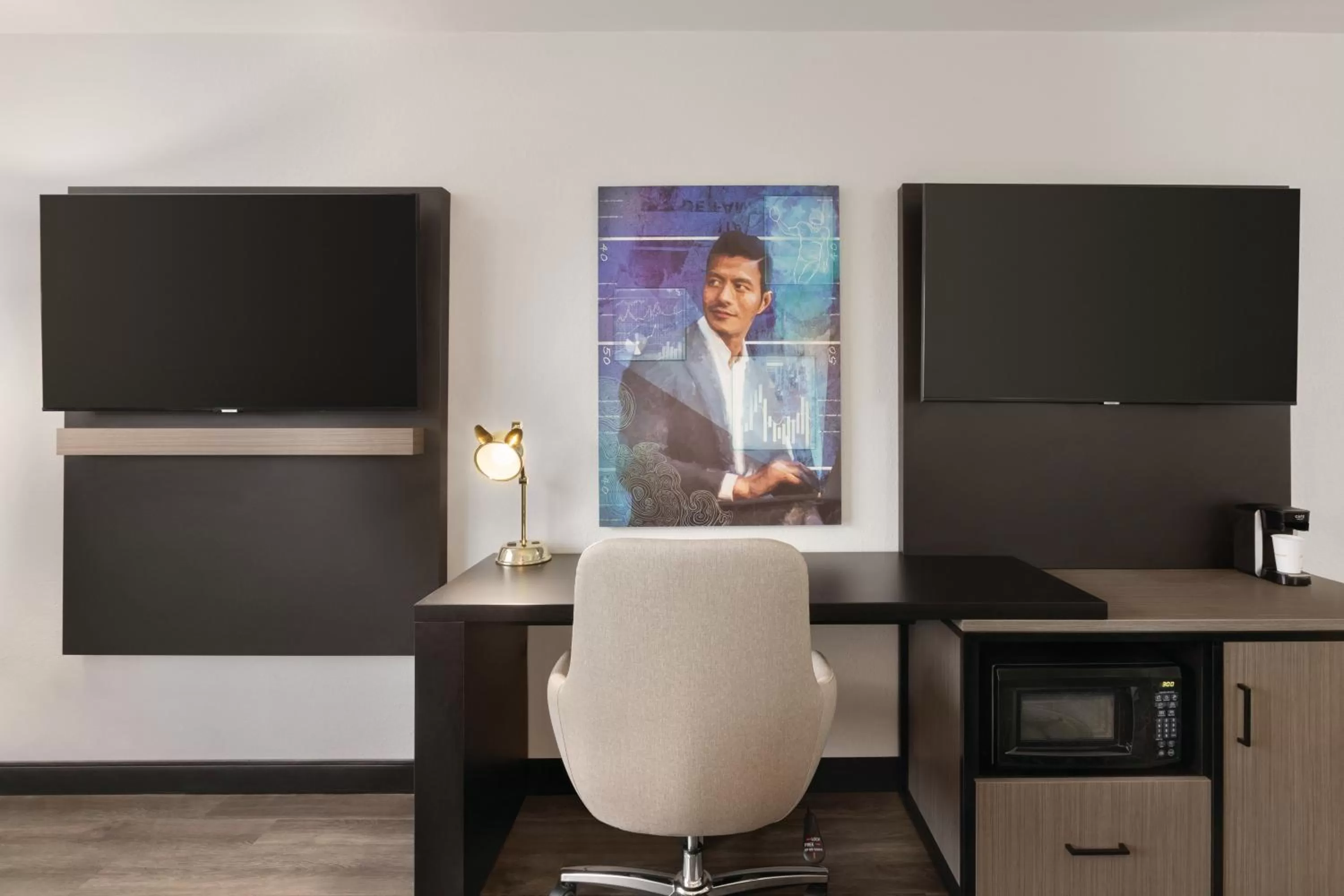 TV and multimedia in La Quinta inn & suites by Wyndham Dothan