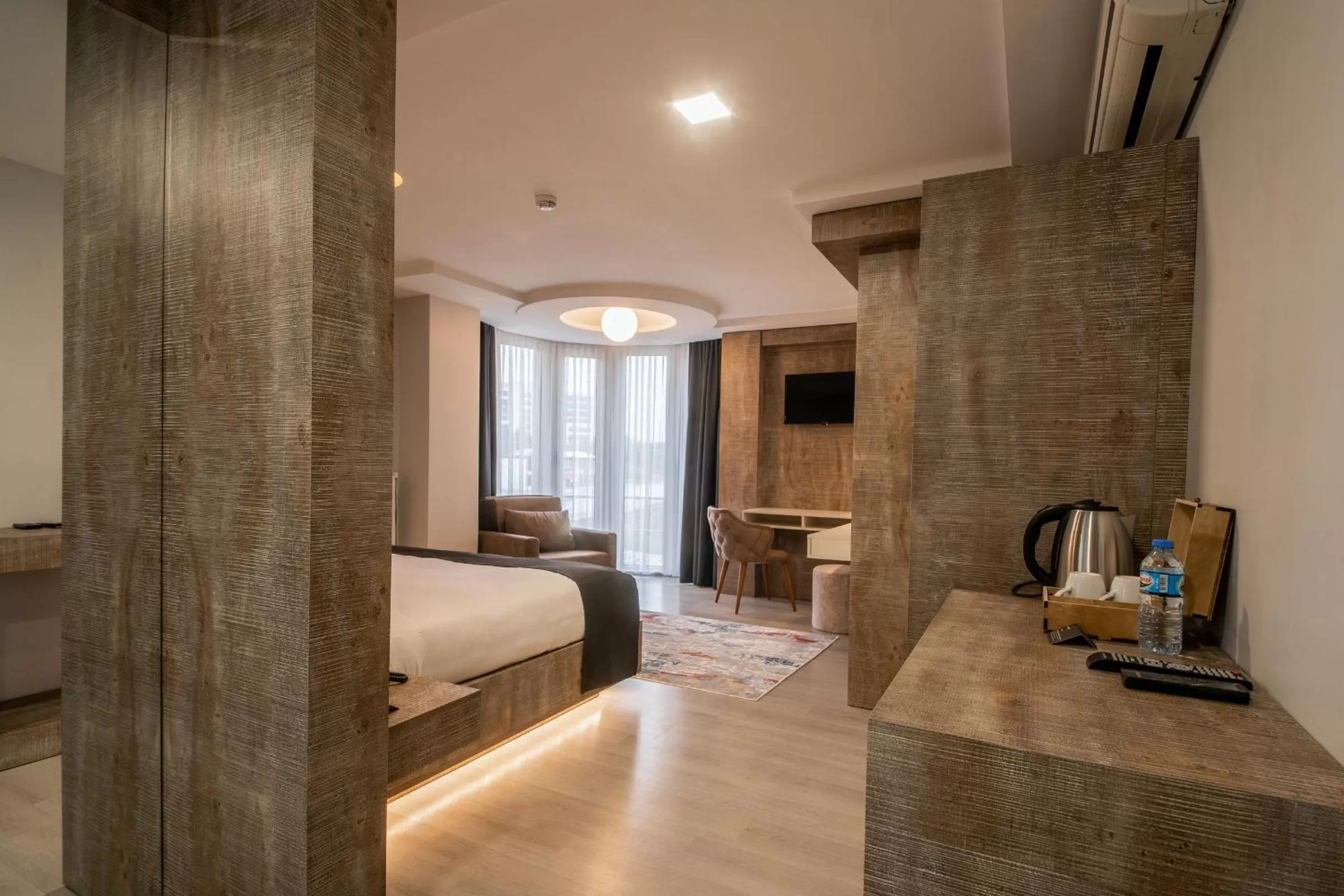 Coffee/tea facilities, Bed in Adresin Hotel