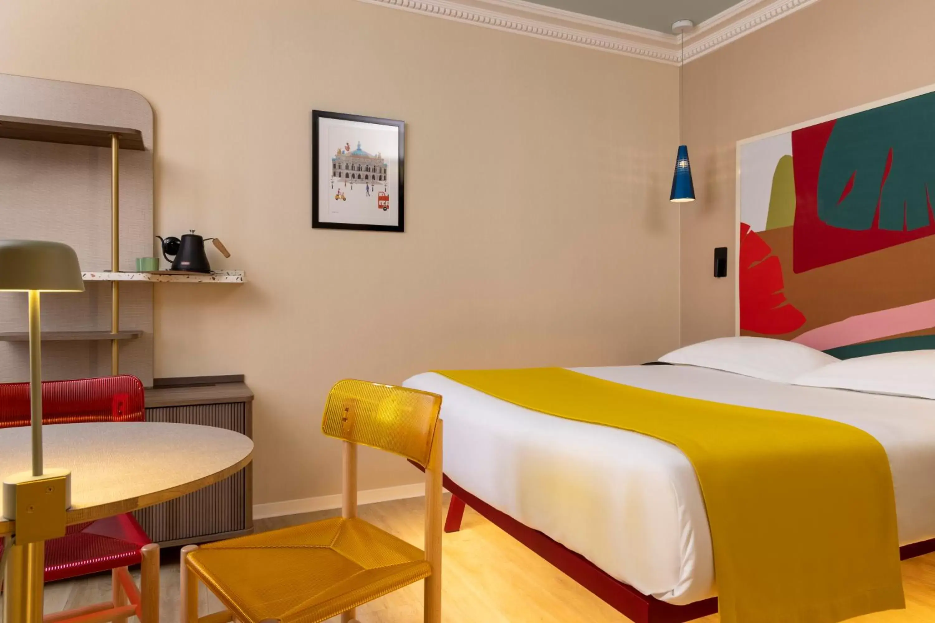 Comfort Double Room in Hôtel De La Paix Comfort Double Room in Hôtel De La Paix