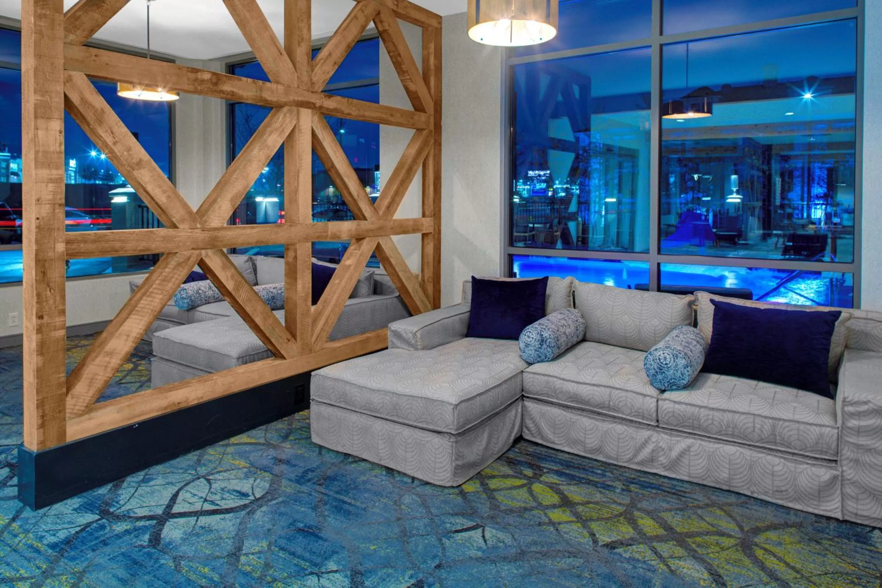 Lobby or reception in Hilton Garden Inn Jackson