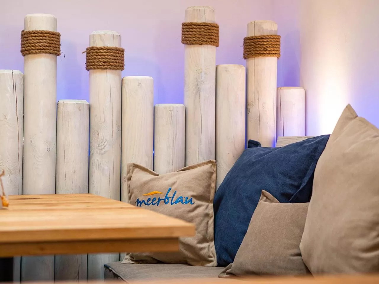 Lounge or bar in Hotel meerblau