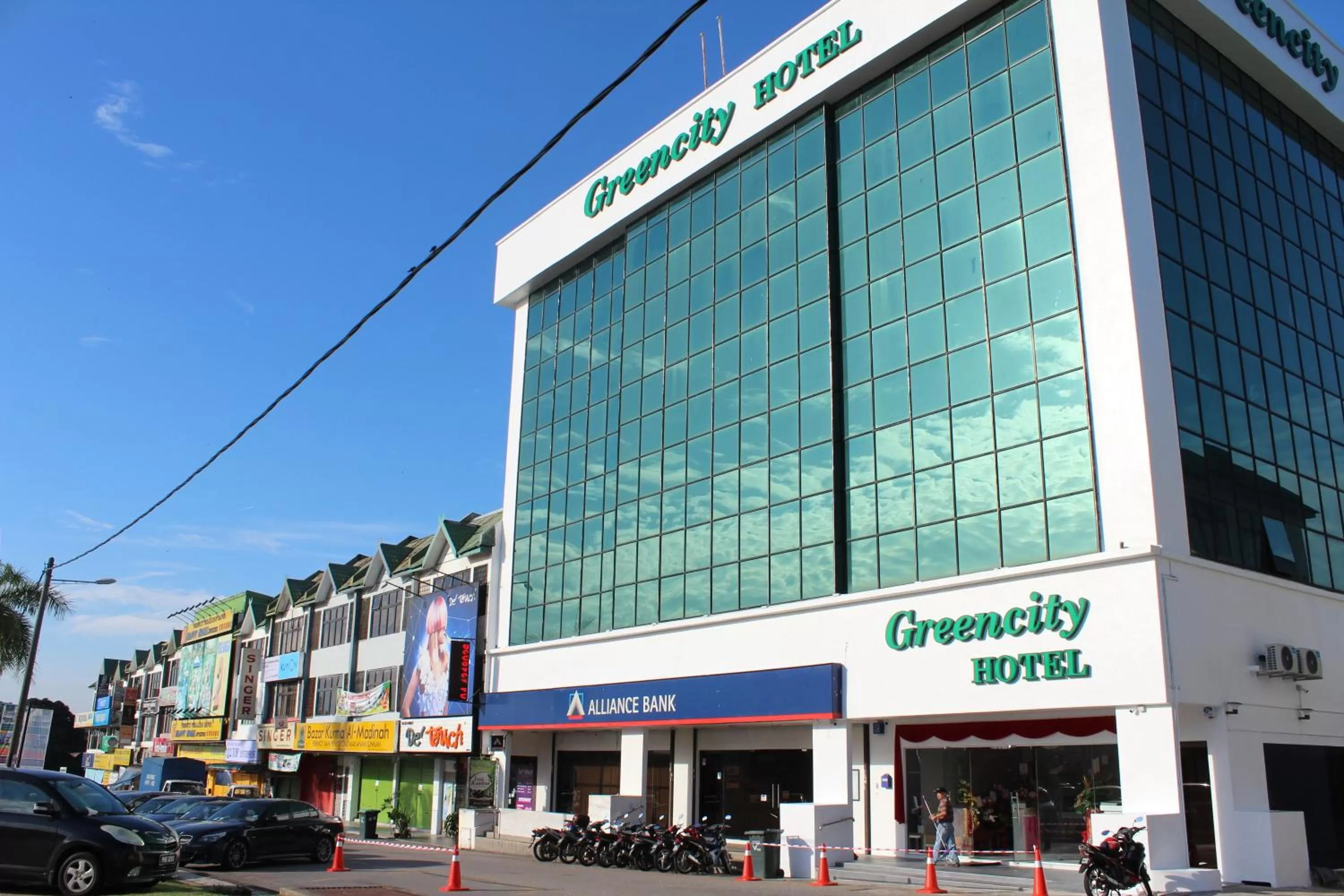 Property building in Greencity Hotel