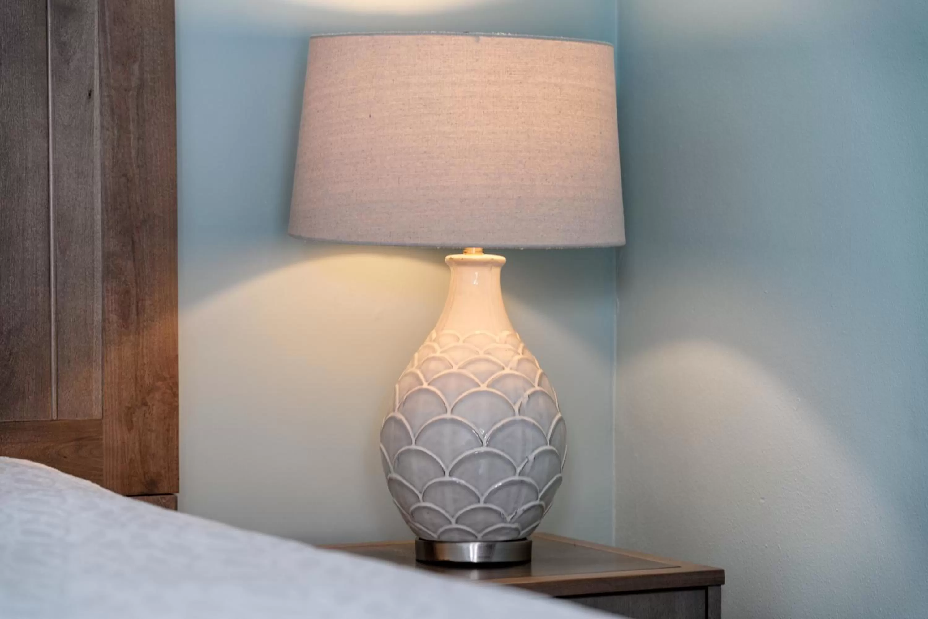 Bed in Rainbow Bend Resort