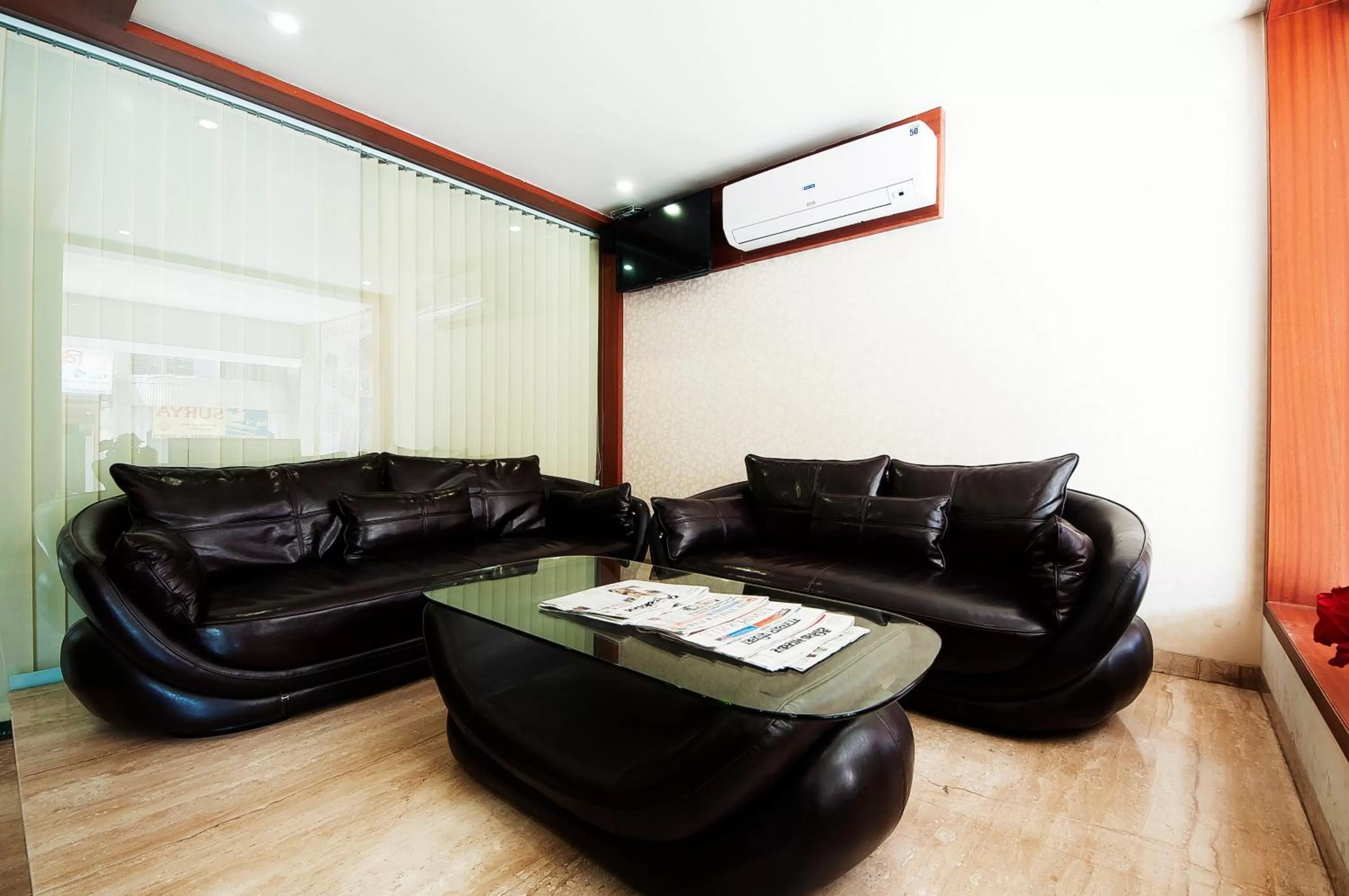 Lobby or reception in Uddhav Vilas A Family Hotel