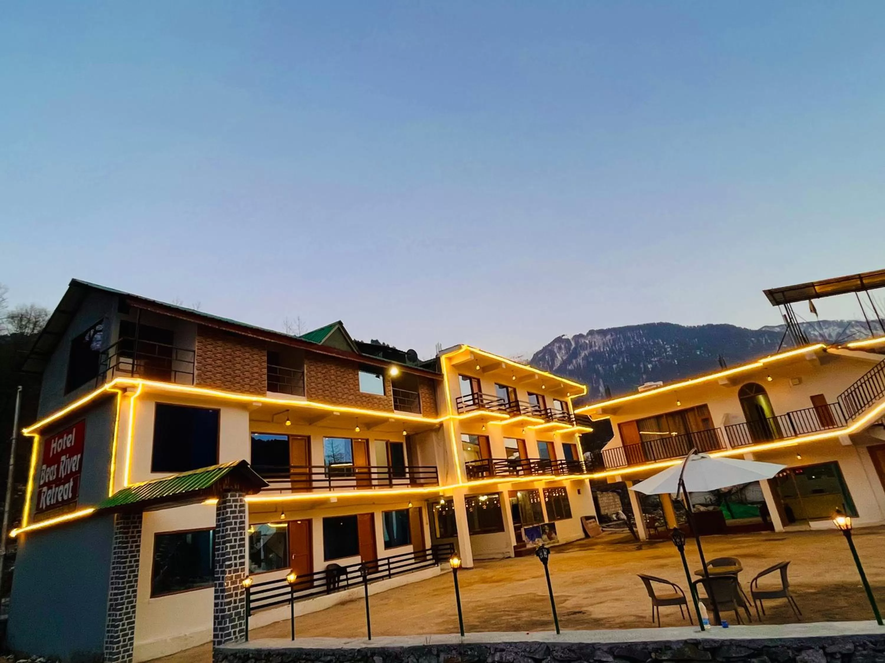 Property Building in Himalayan Riverside Resort, Manali