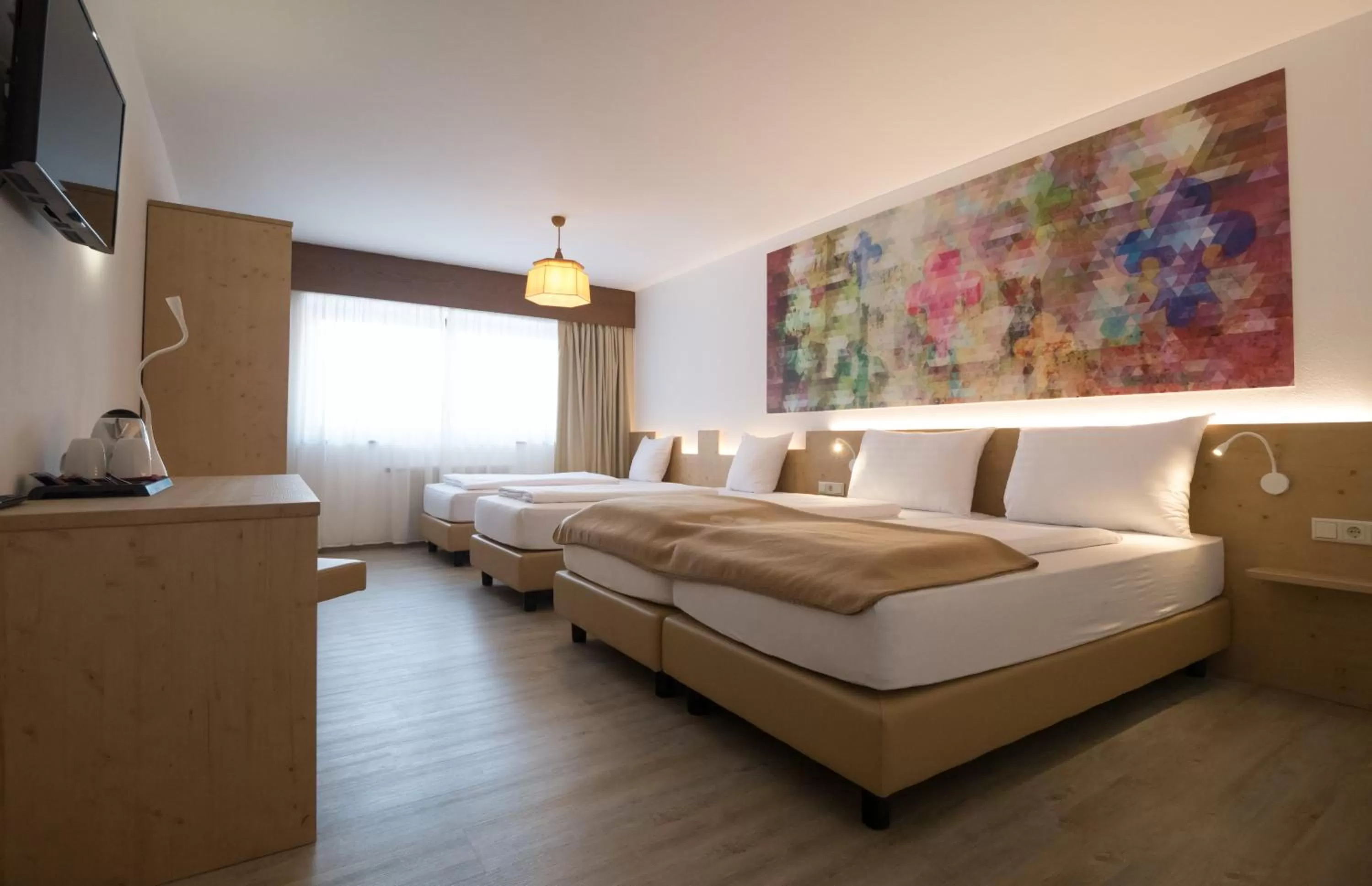 Bed in Family Hotel Schloss Rosenegg