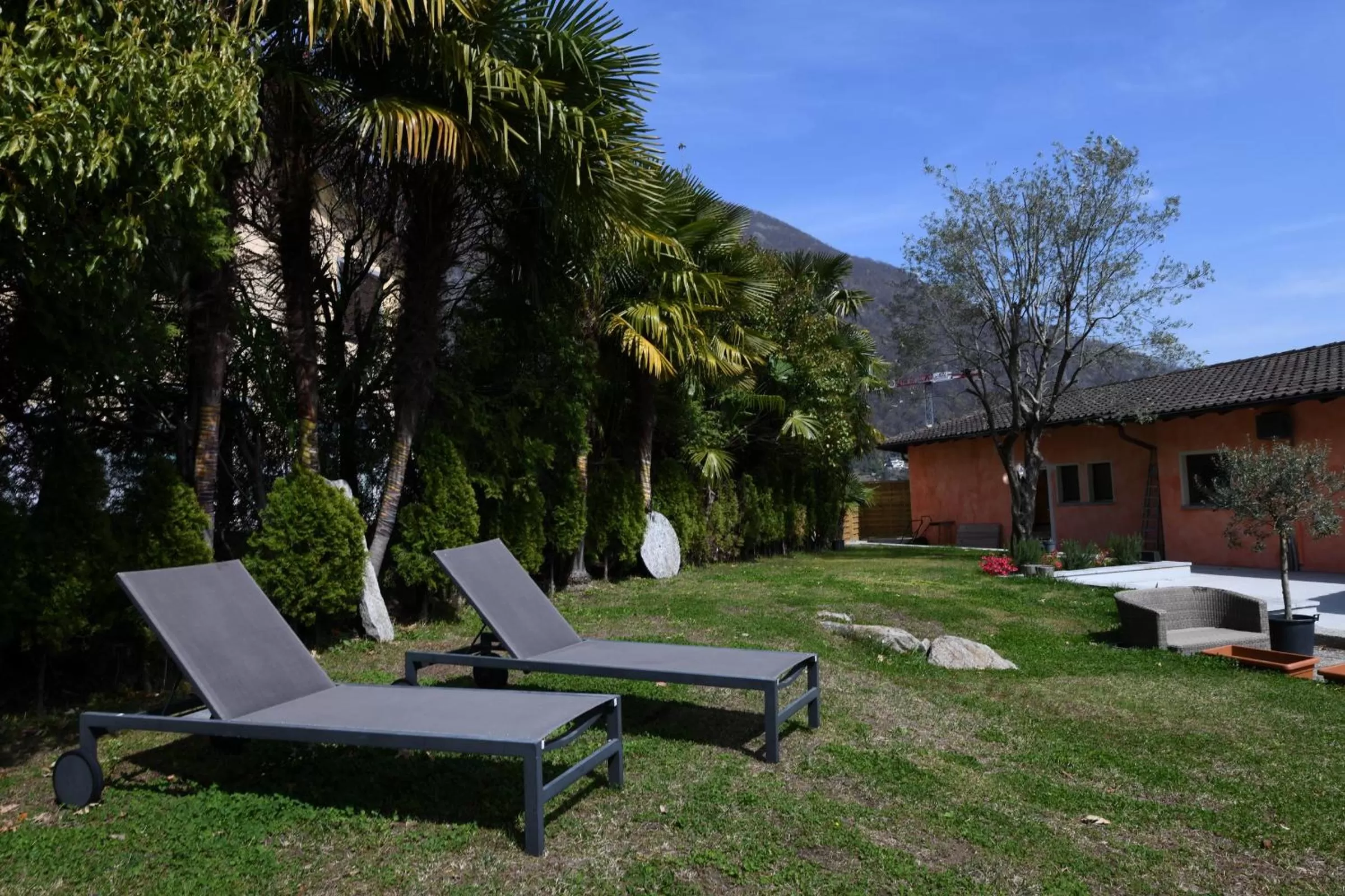 Balcony/Terrace, Garden in 7rooms Losone
