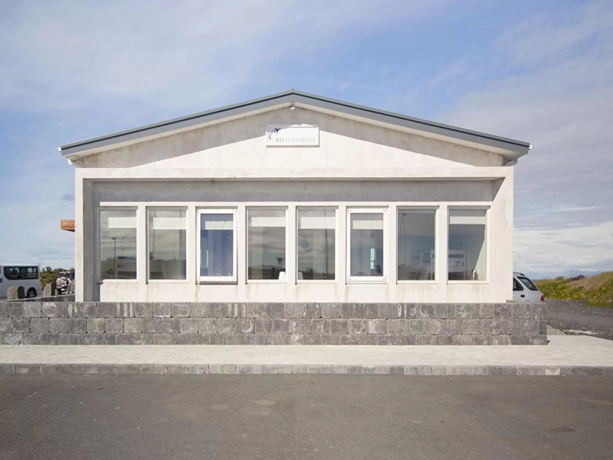Property building in KEF Guesthouse by Keflavík airport