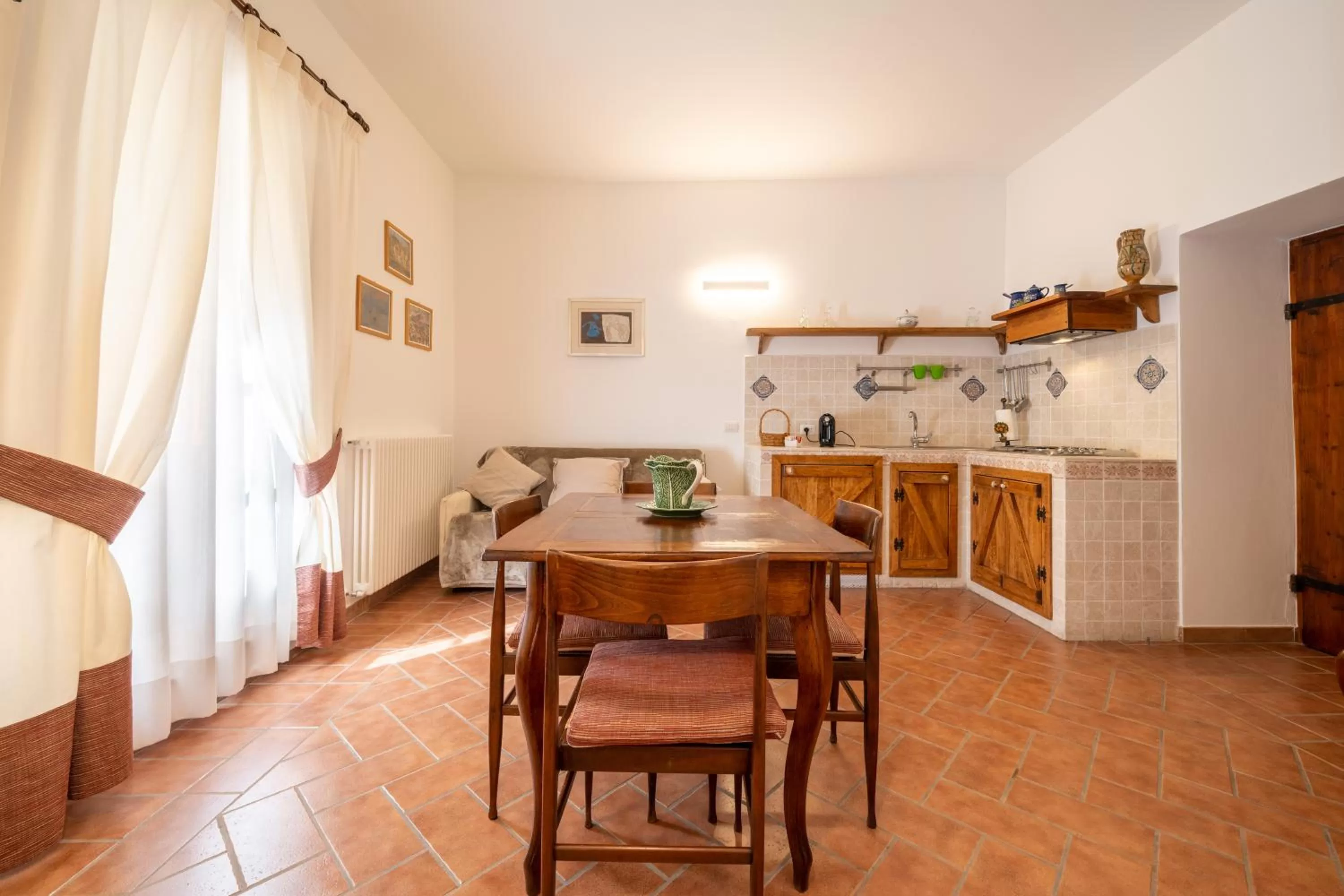 Living room in Affittacamere Valentina