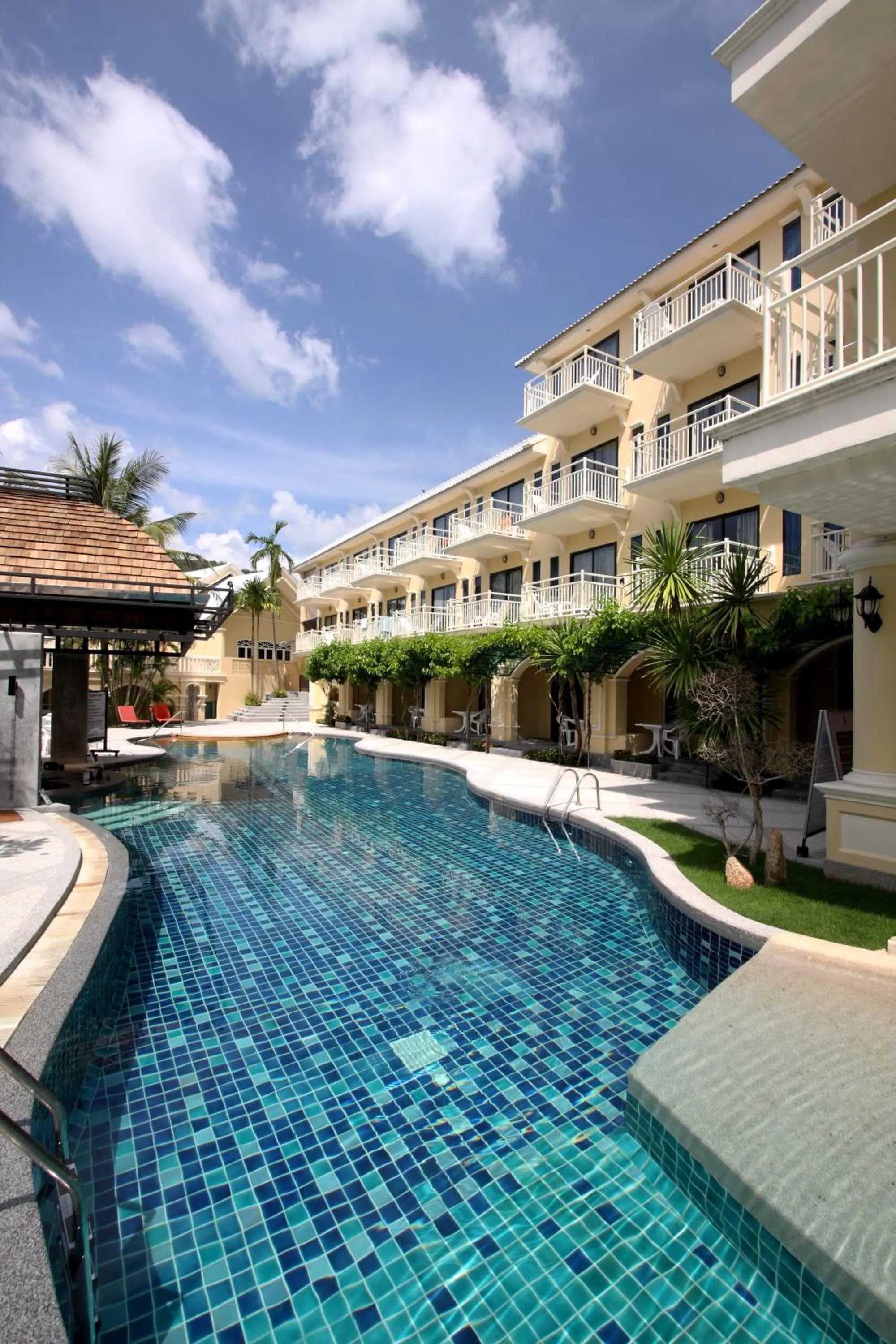 Facade/entrance in The Front Village - SHA Plus