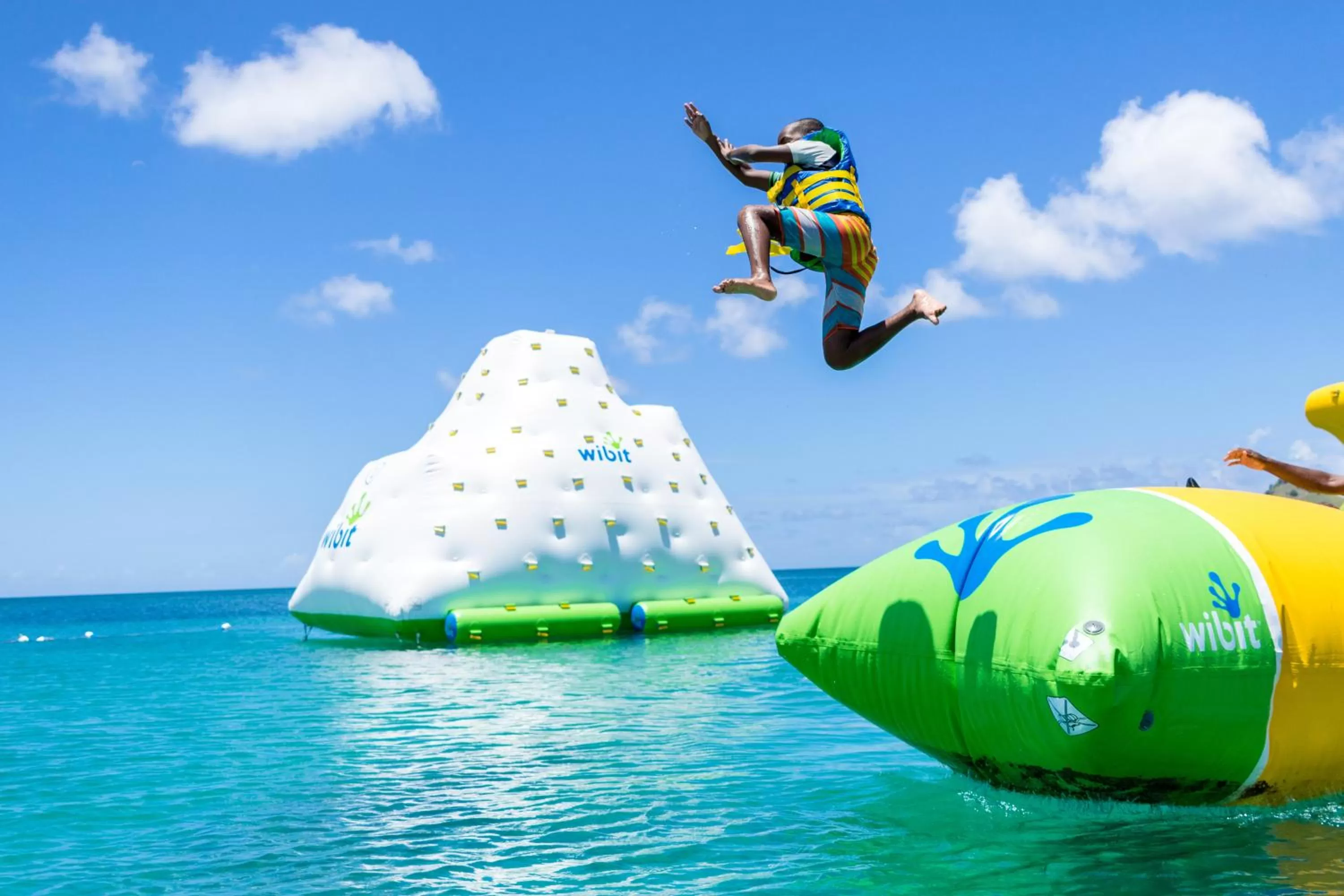 Aqua park in Bay Gardens Hotel