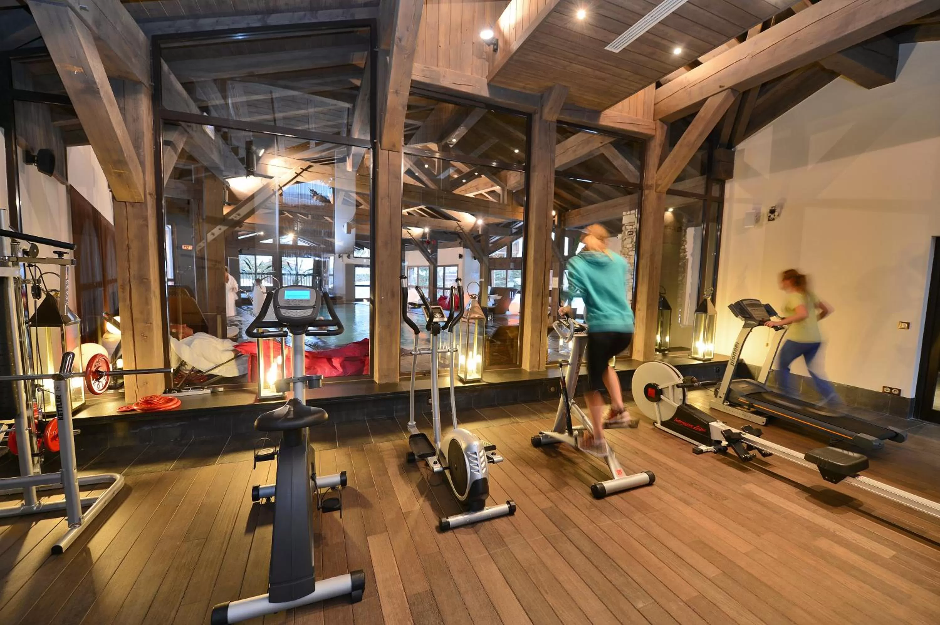 Fitness centre/facilities in Hotel Tsanteleina