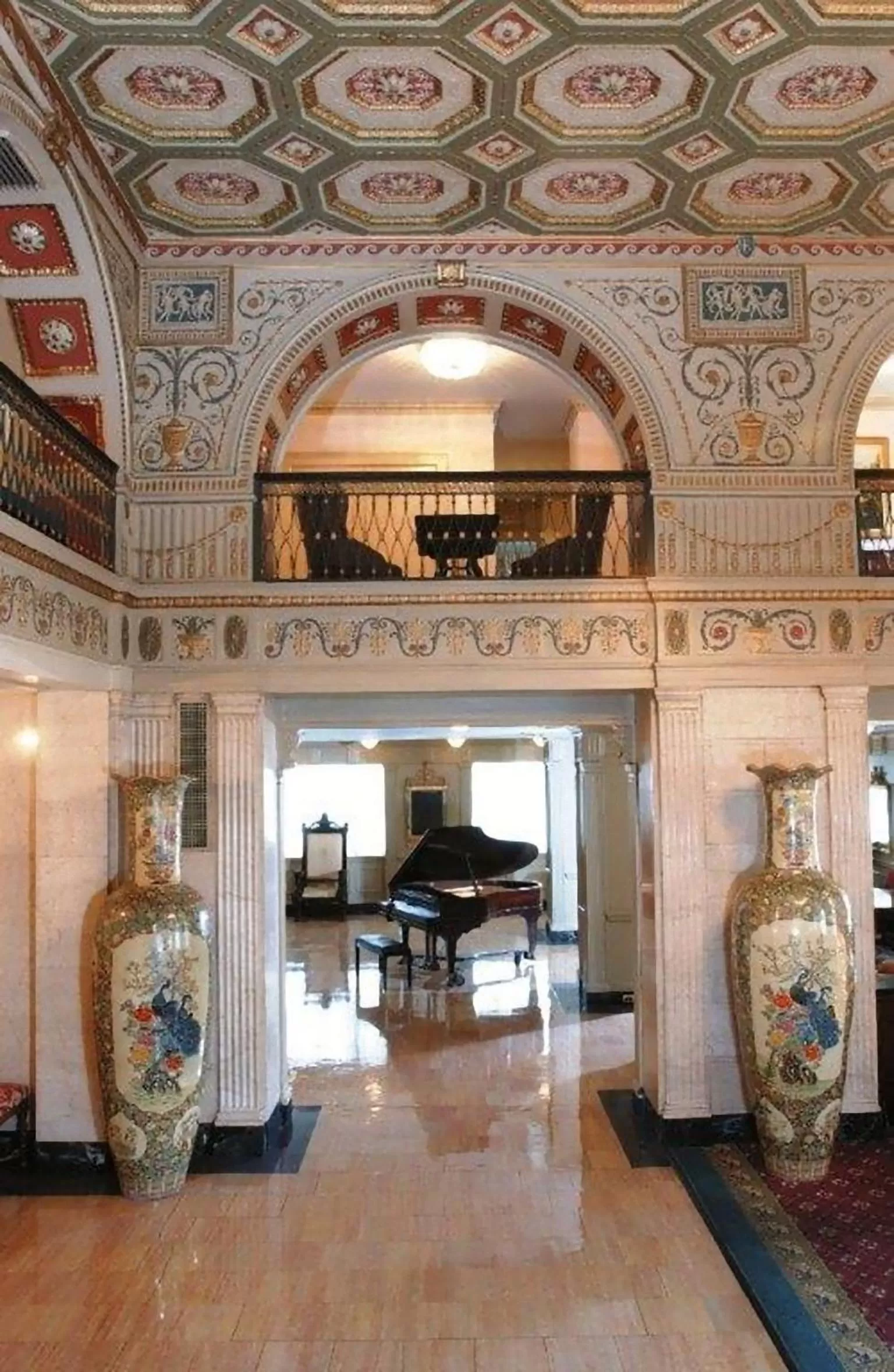 Lobby or reception in The Brown Hotel