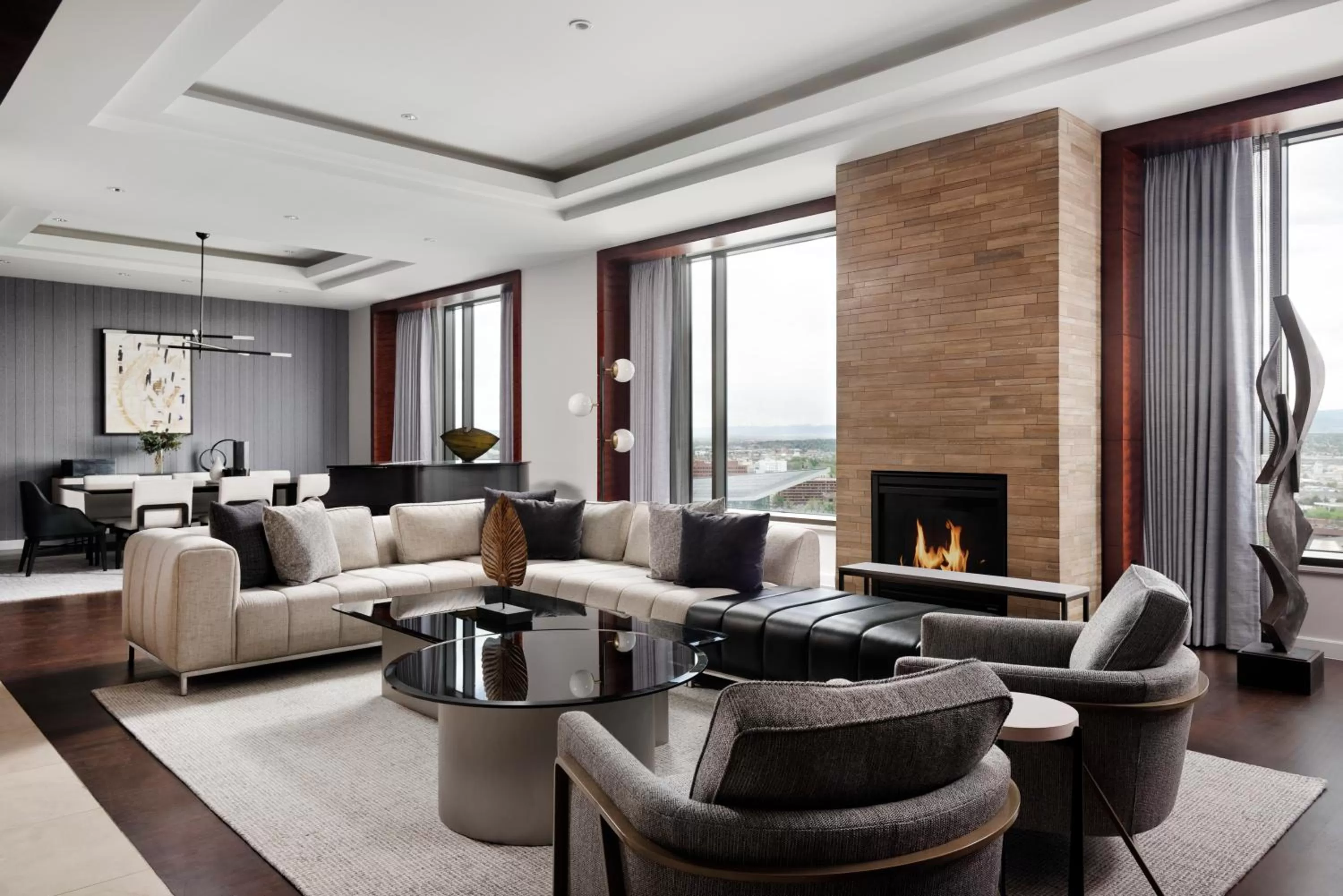 Living room in Four Seasons Hotel Denver