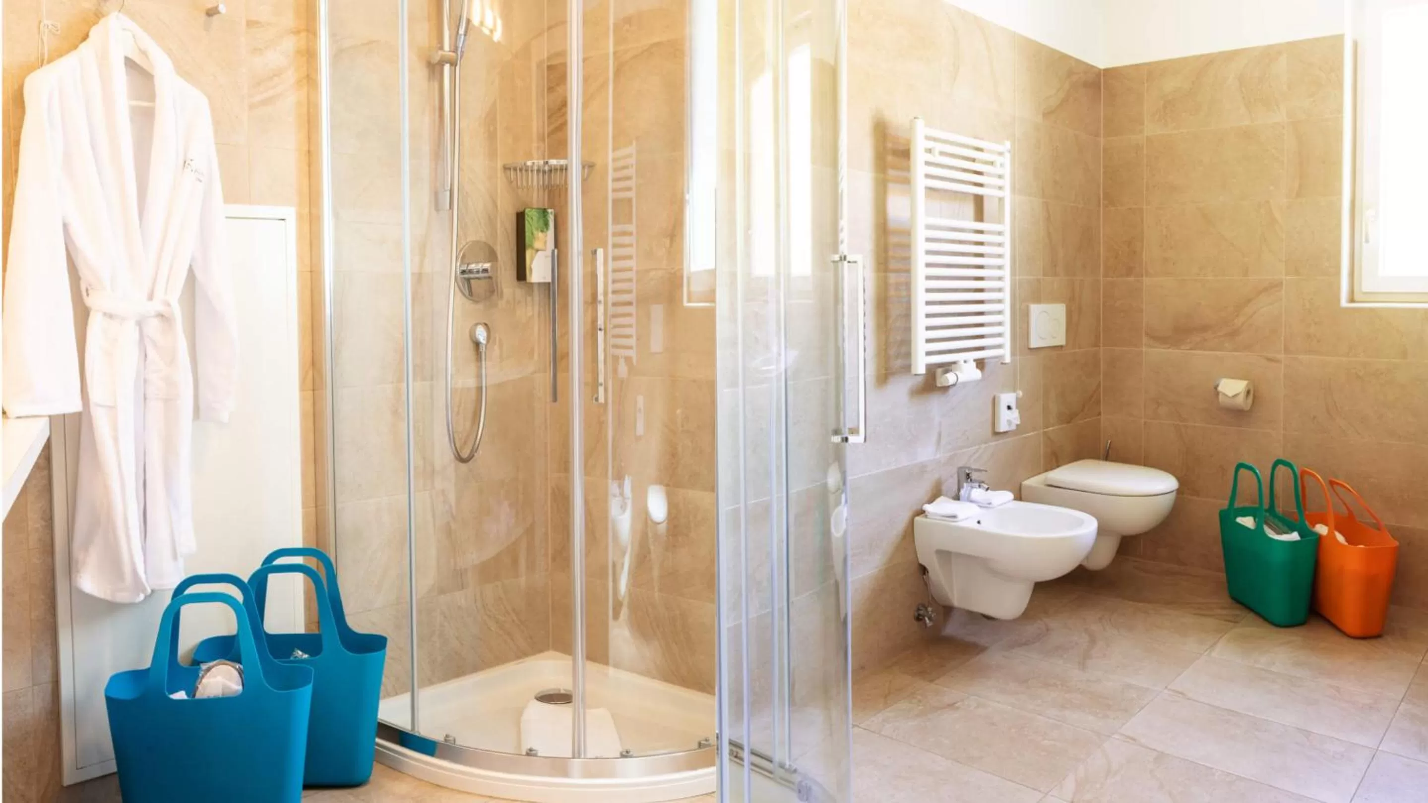 Shower in City Hotel Merano