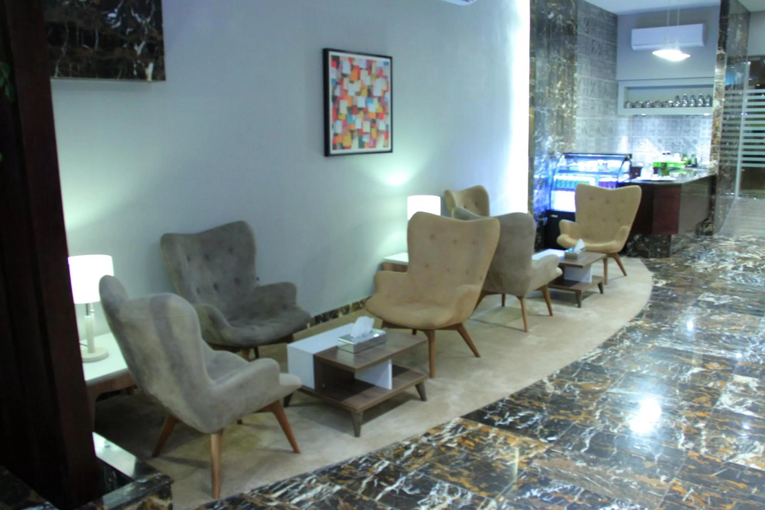 Lobby or reception in Qasr Rayana Aparthotel