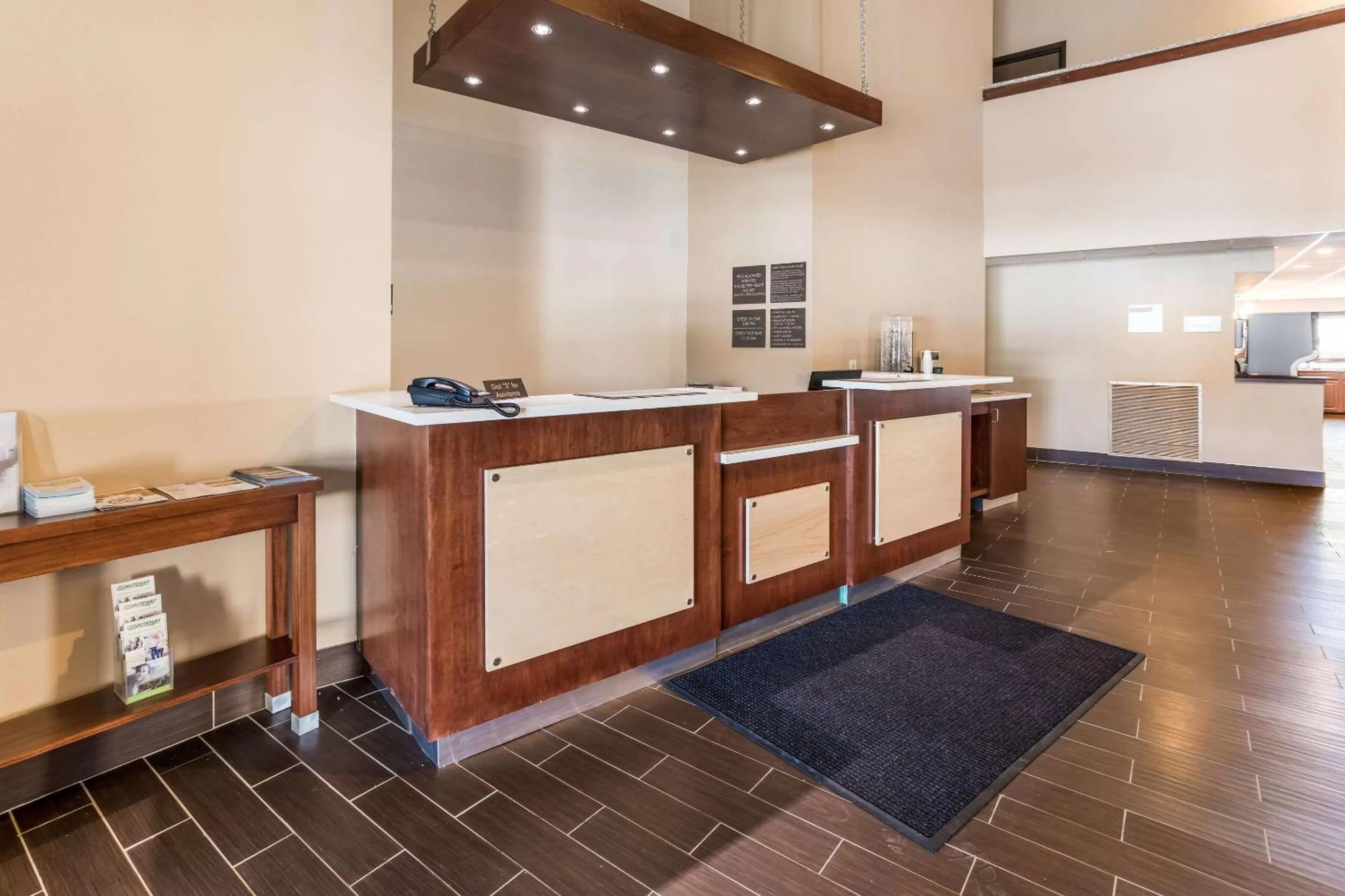 Lobby or reception in Comfort Inn