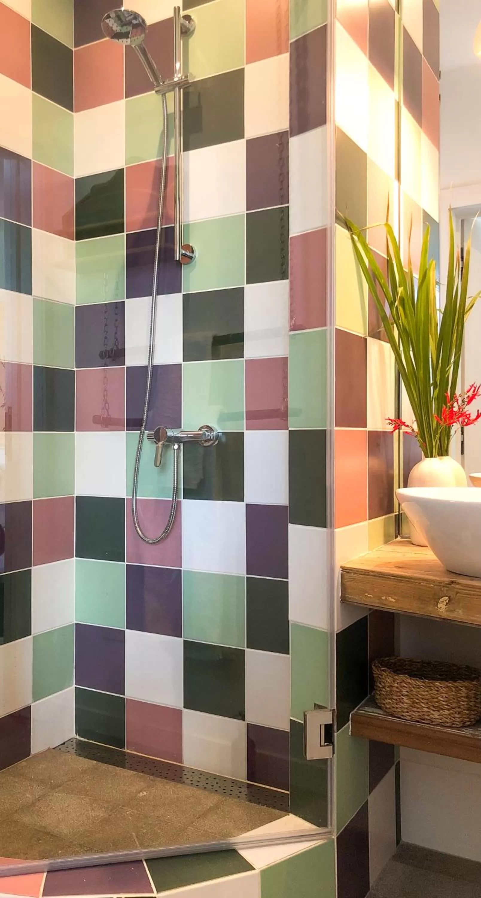 Shower, Bathroom in Altanure - Almatere Food Forest Boutique Hotel