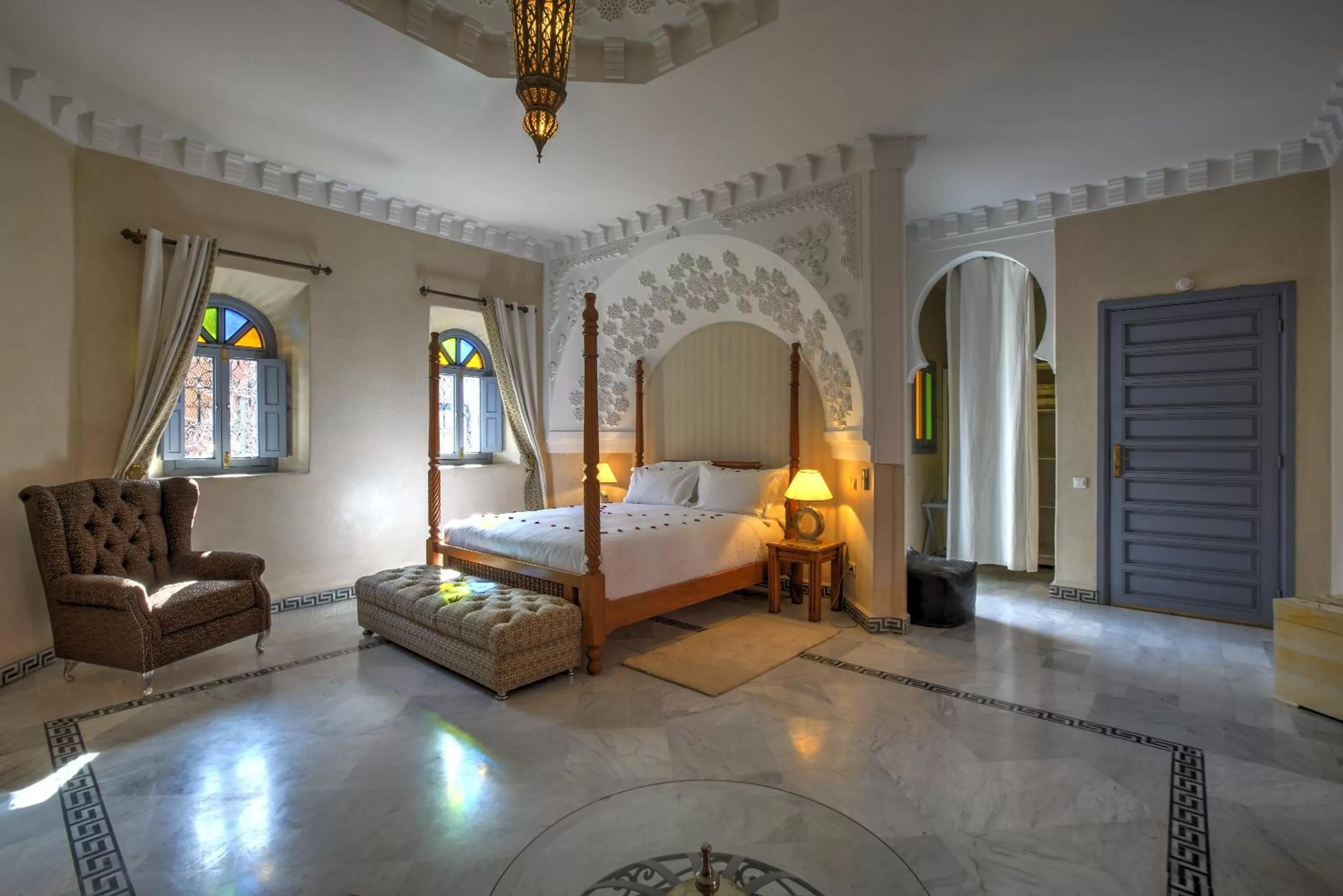 Living room, Bed in Ksar Anika Boutique Hotel & Spa