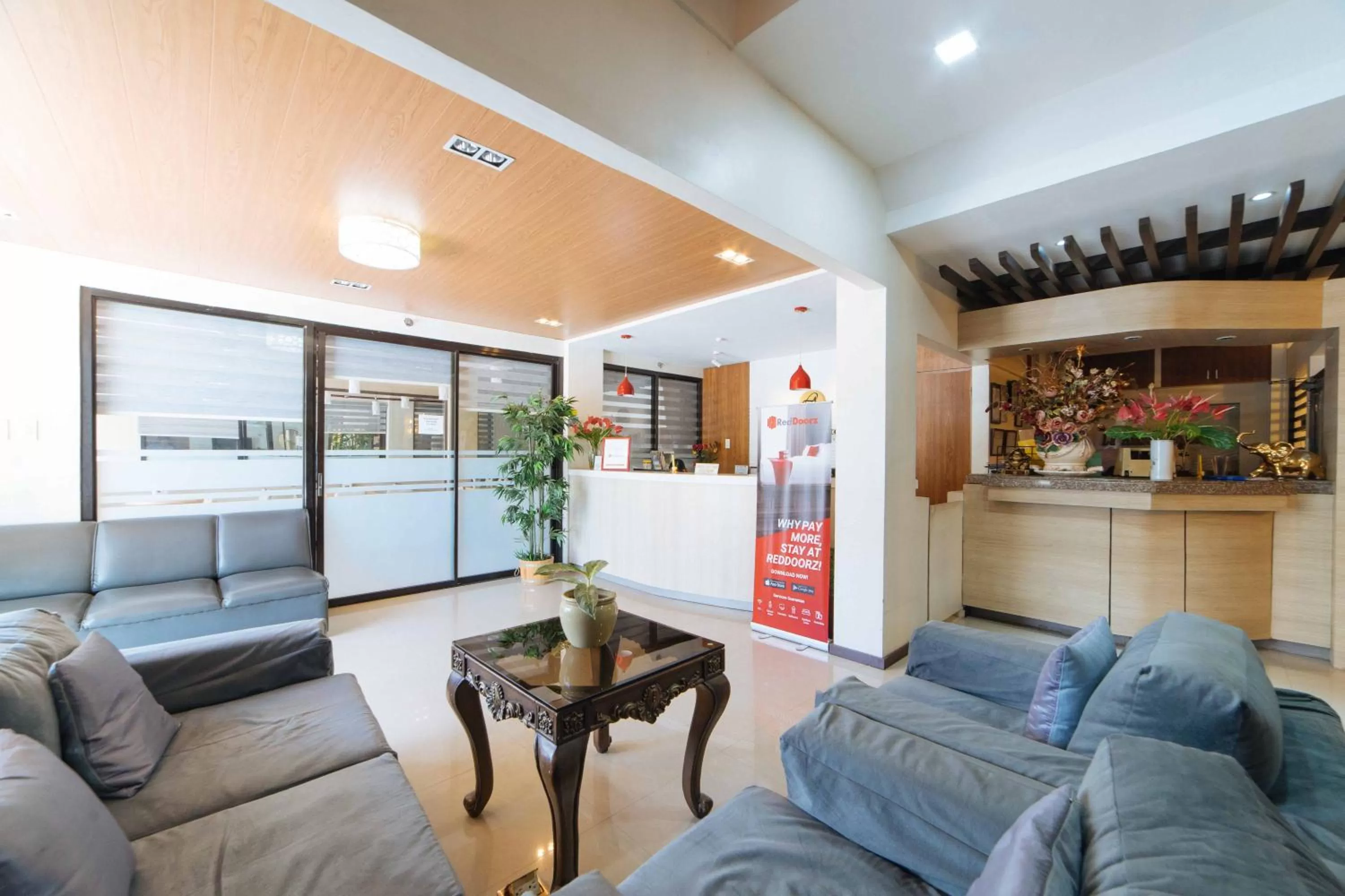 Lobby or reception in RedDoorz Plus @ Poblacion District Davao